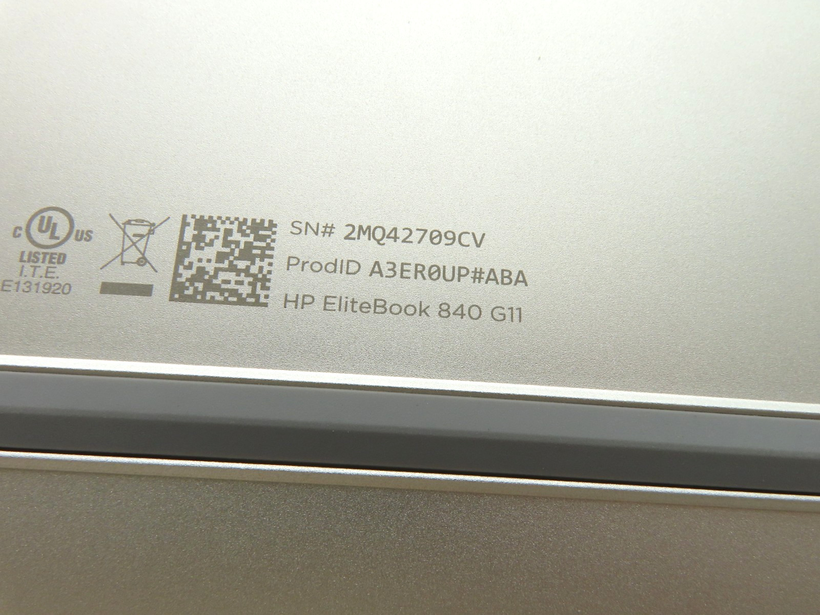 HP EliteBook 840 G11 14″ Ultra 5 135U 1.6GHz 16GB RAM 256GB SSD WTY 08/27