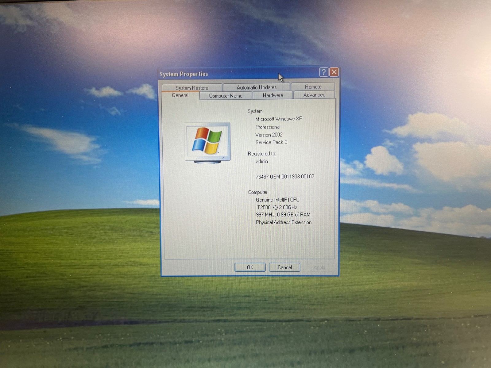 Dell Latitude D620 WinXP Core 2 Duo T2500 2.00GHz 1 GB 320 GB 14″ rs232
