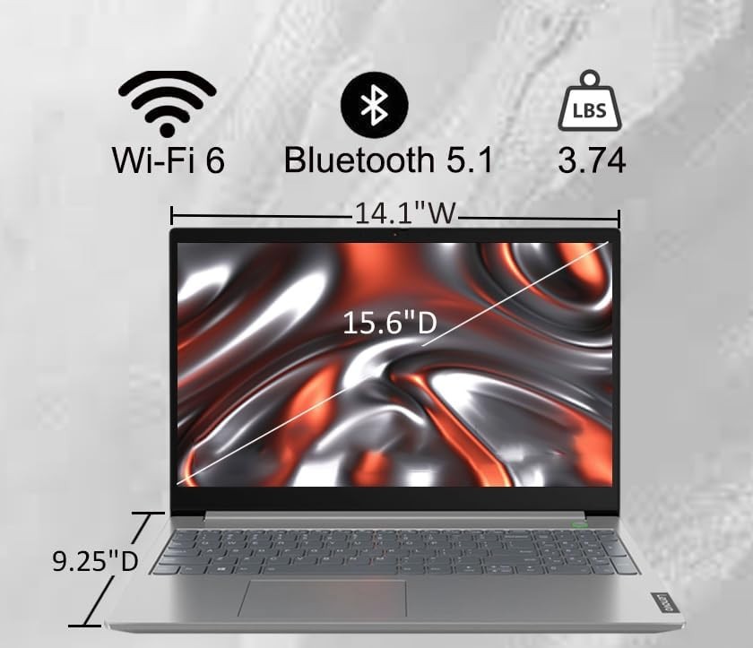 NEW LENOVO ThinkBook 15 G4 Intel i5-1235U 8GB 256GB Win 11 Pro Laptop 21DJ000PUS