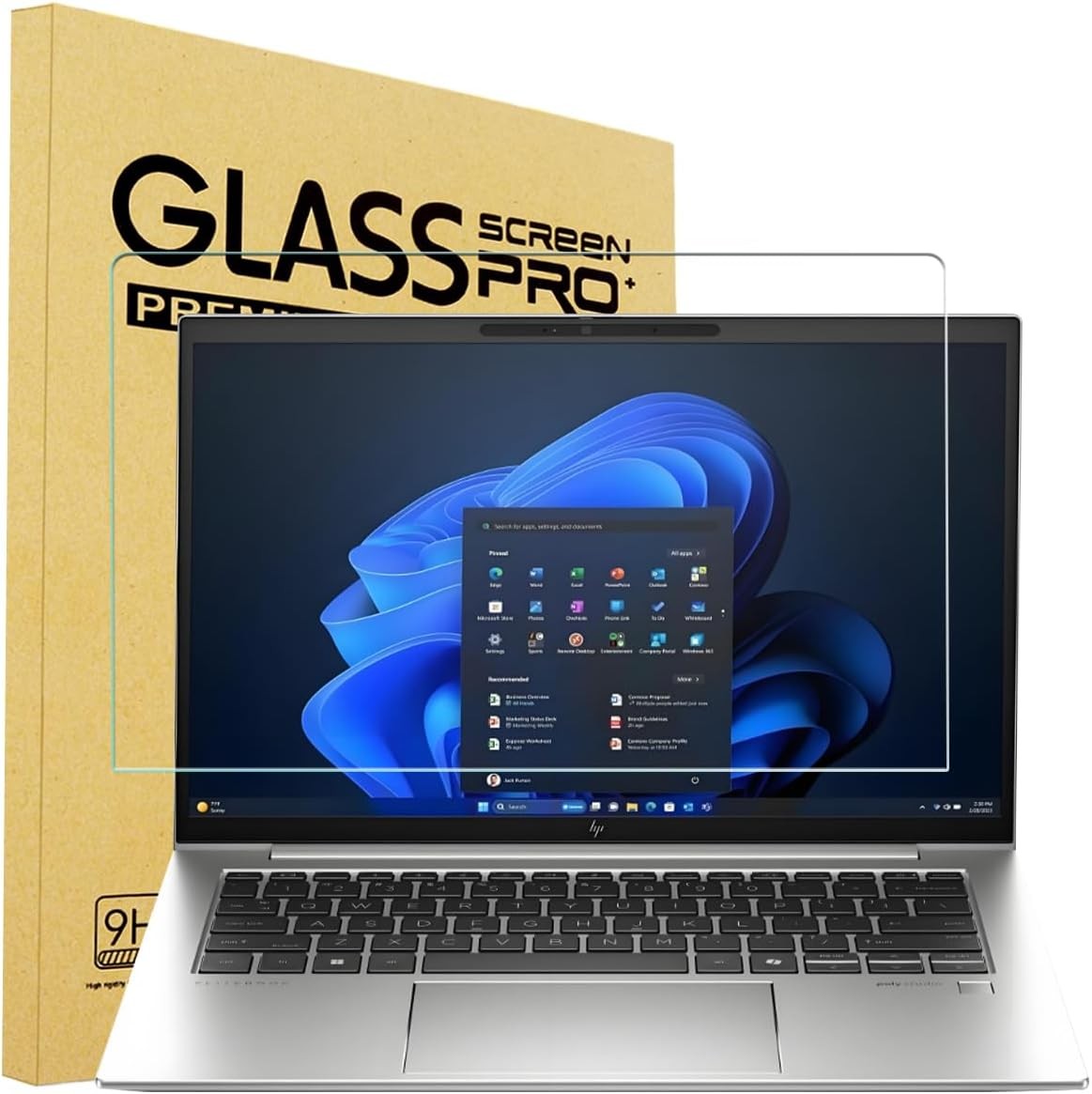 14 Inch Tempered Glass Screen Protector for HP Elitebook 840 G9 G10 G11 Laptop