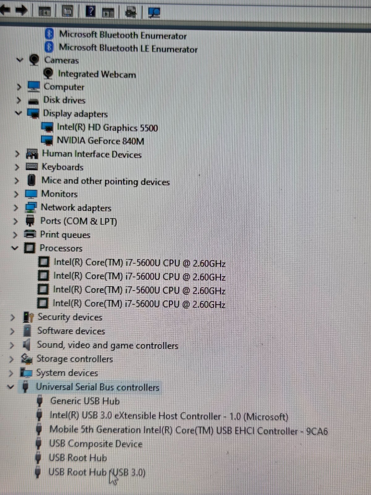 621194LatitudeE5550Gamer w/charger.Hybrid Gfx.i7-5600U.16GB.120GB SSD.15.6″Touch