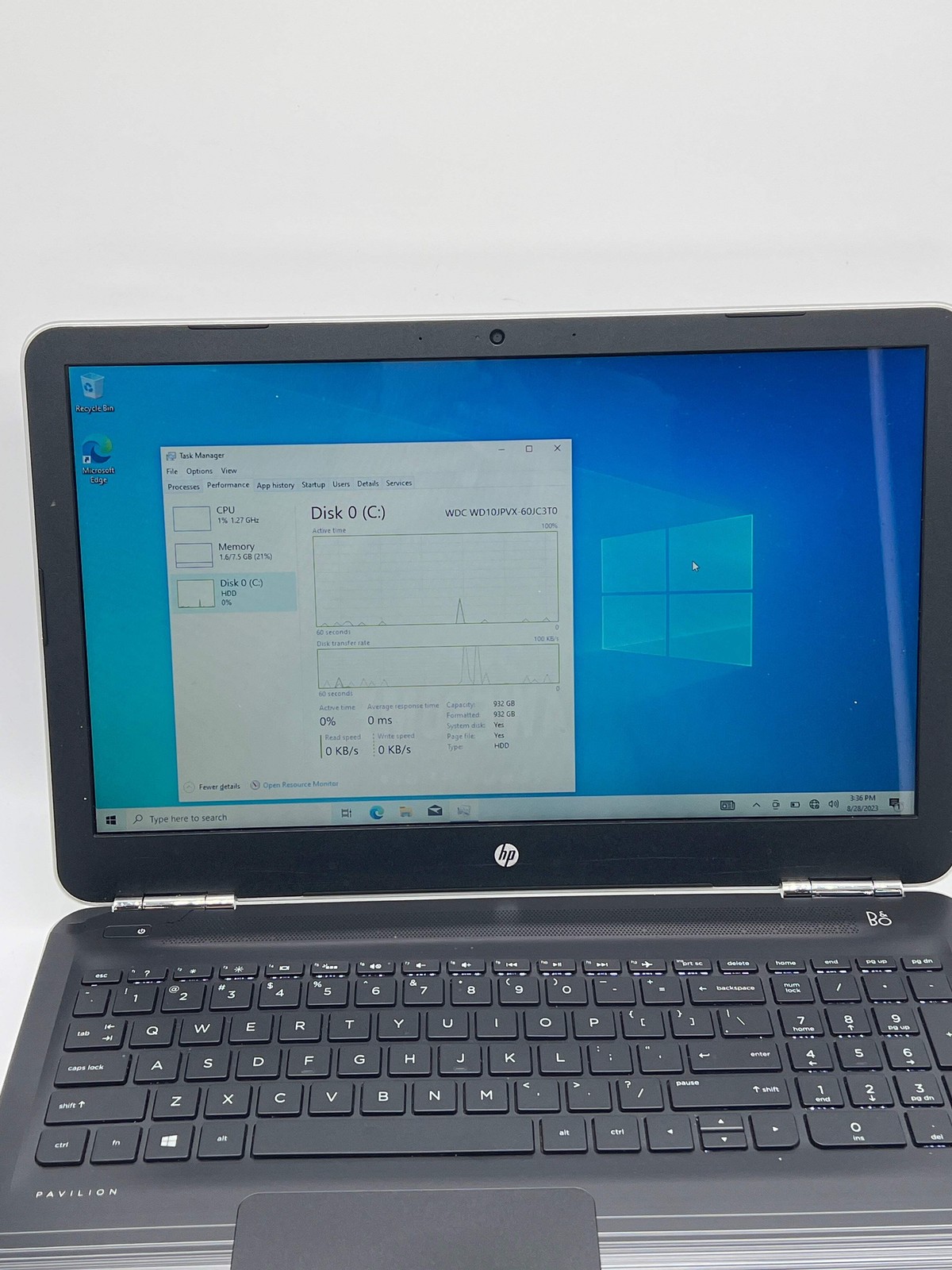 HP Pavilion 15-aw053nr AMD A12-9700P 8GB RAM 1TB HDD – For Parts (Read)