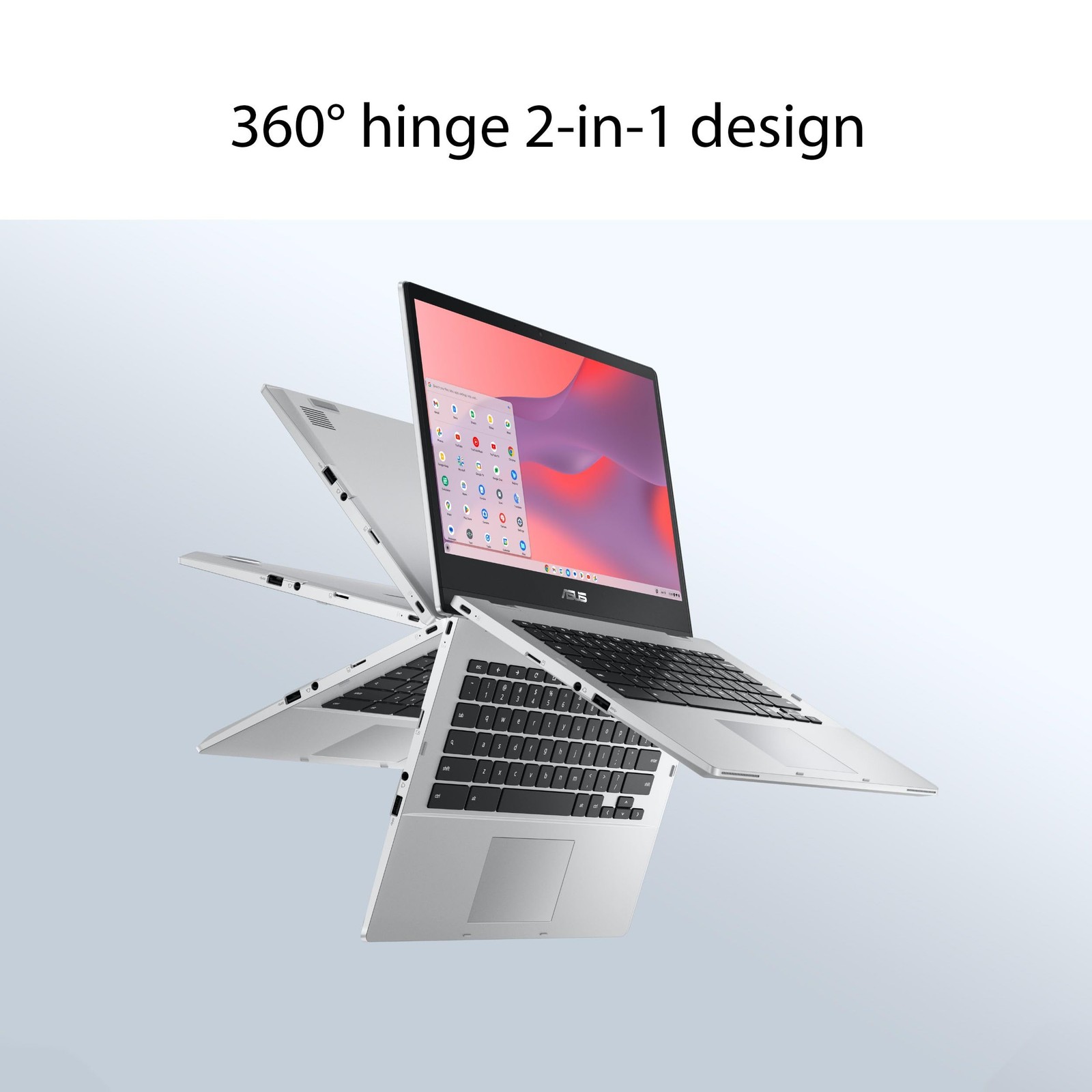 ASUS Chromebook Flip CX1 14″ Touch N4500 128GB 8GB Silver CX1400FKA-AS88FT
