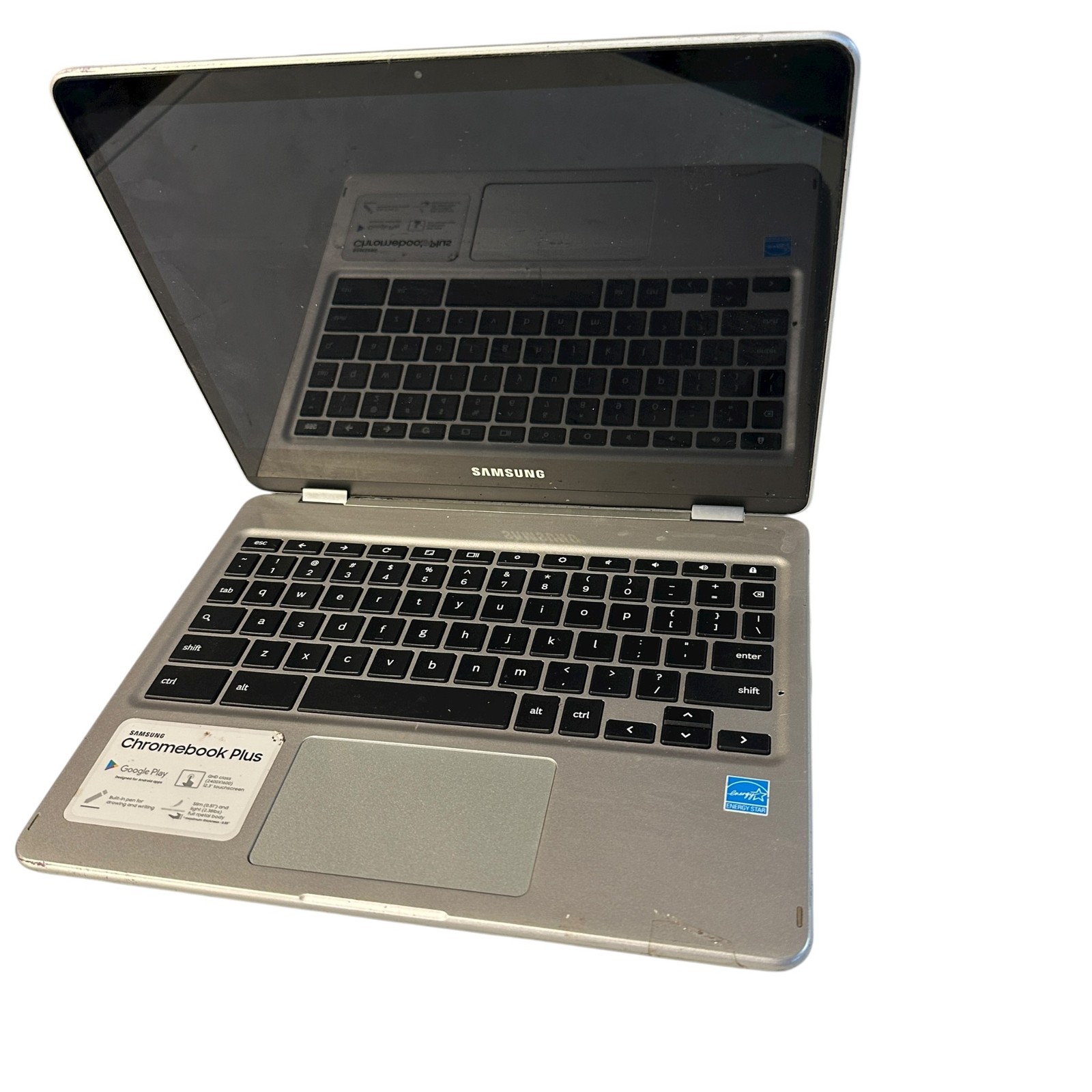 Samsung XE513C24-K01 Chromebook Plus 12.3″ 2 in 1 WiFi Only Silver Untested