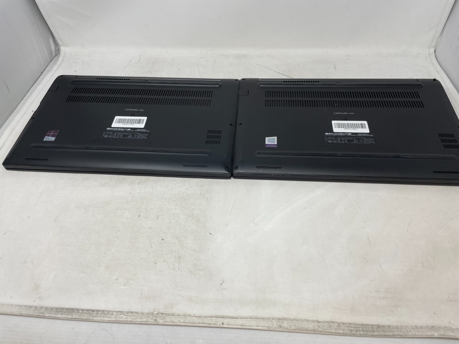 FOR PARTS: 2 Dell Latitude 7480 14″ w/ Varying Processor 16GB RAM 256GB SSD
