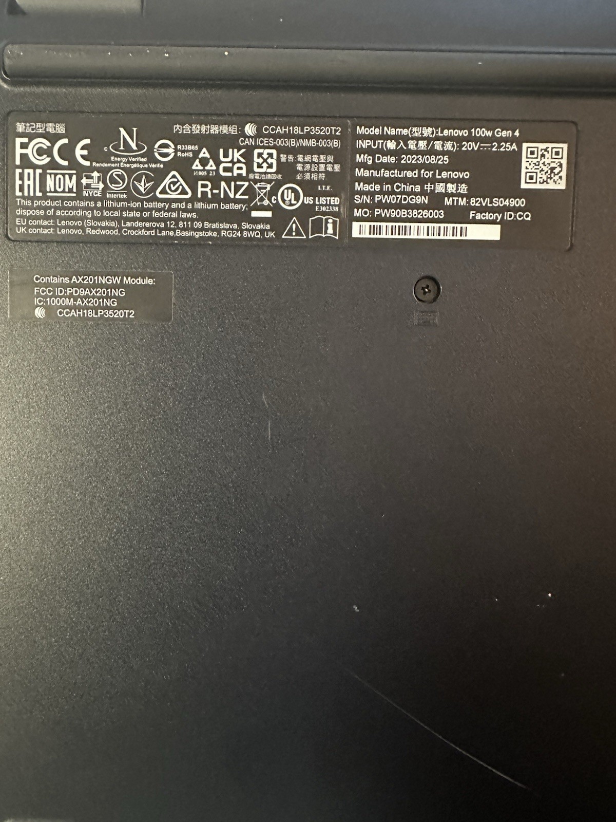 Lenovo 100 82VK0005US 11.6″ Notebook Gen 4 – HD – Intel N100 – 4 GB – 128 GB