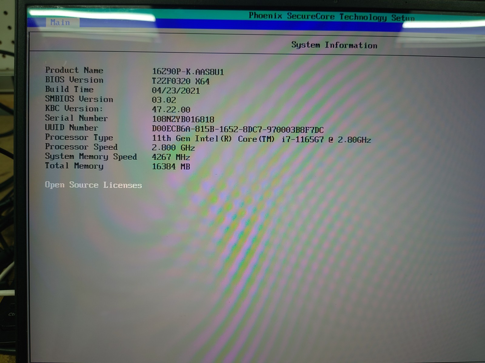 LG Gram 16″ FHD i7-1165G7 16GB RAM 512GB SSD No OS