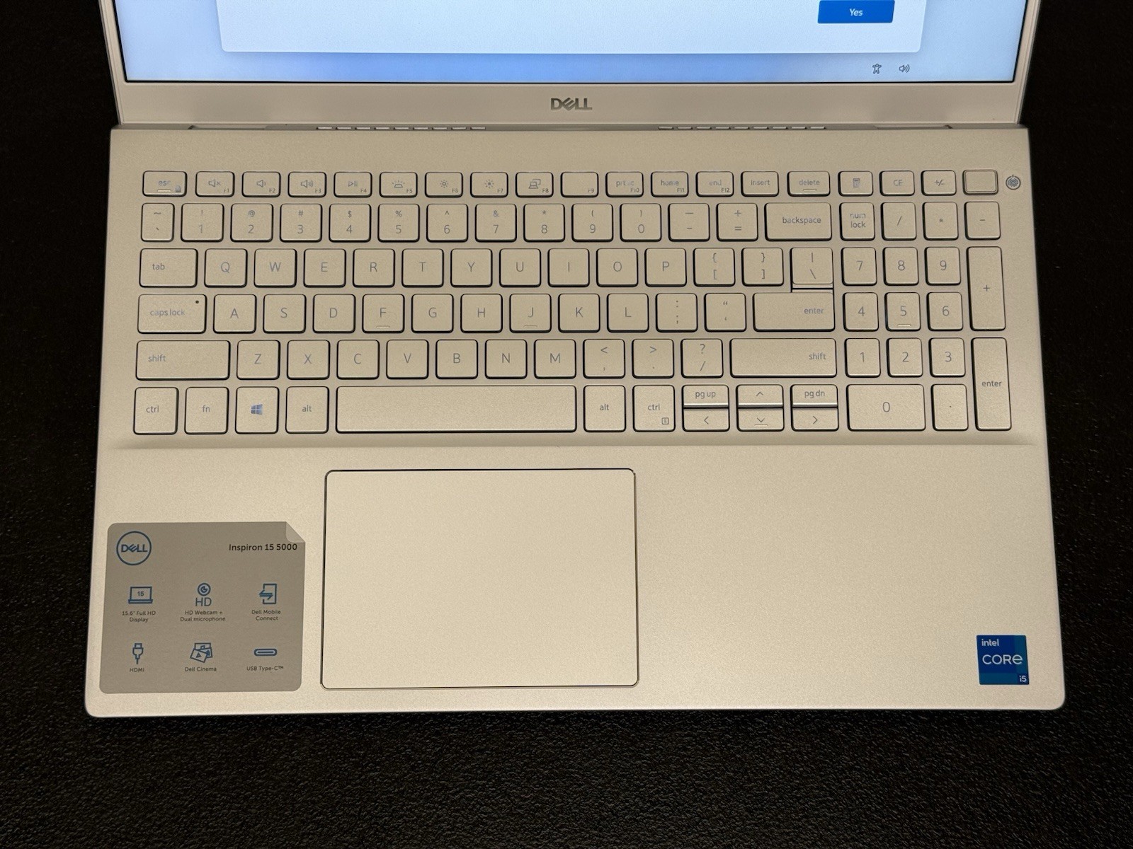 Dell Inspiron 5502 15.6″ FHD Intel Core i5-1135G7 8GB RAM 512GB SSD Windows 11