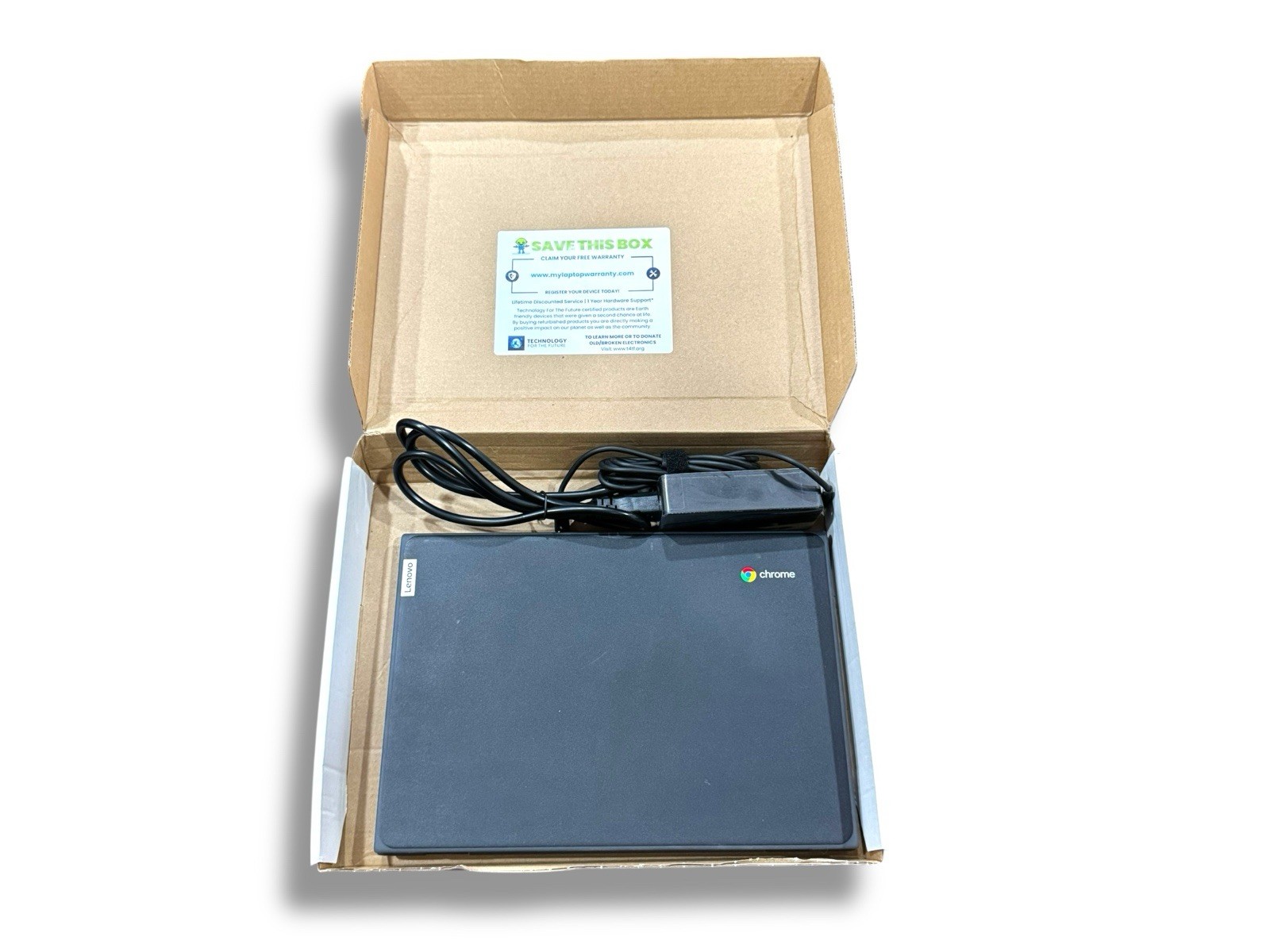 Lenovo 100e Chromebook 2nd Gen 11.6” AMD A4 4GB 32GB Tested