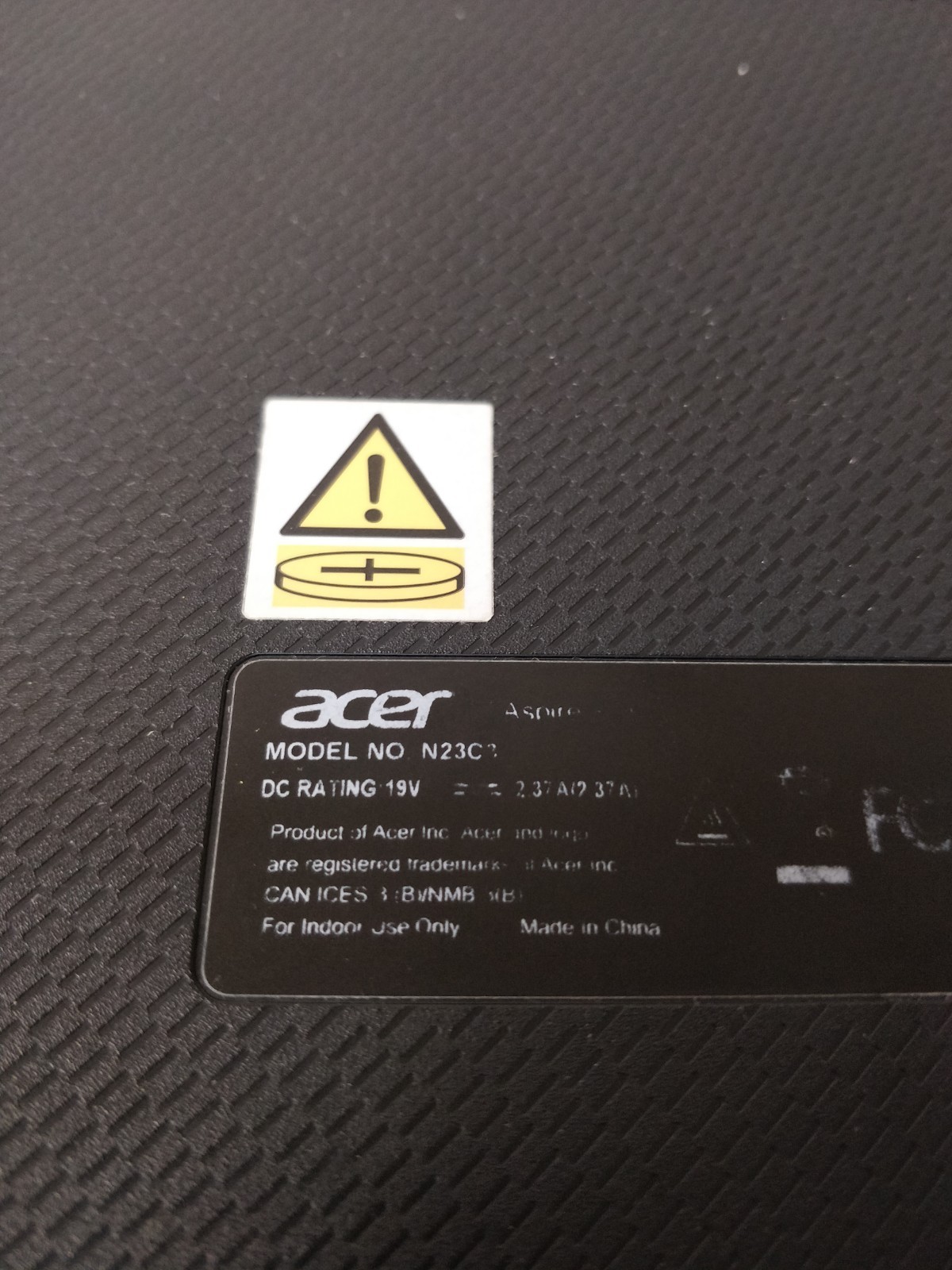 Acer Aspire 3 A315-24PT AMD Ryzen 5-7520U@2.80GHz 8GB RAM NO DRIVE PARTS 9019