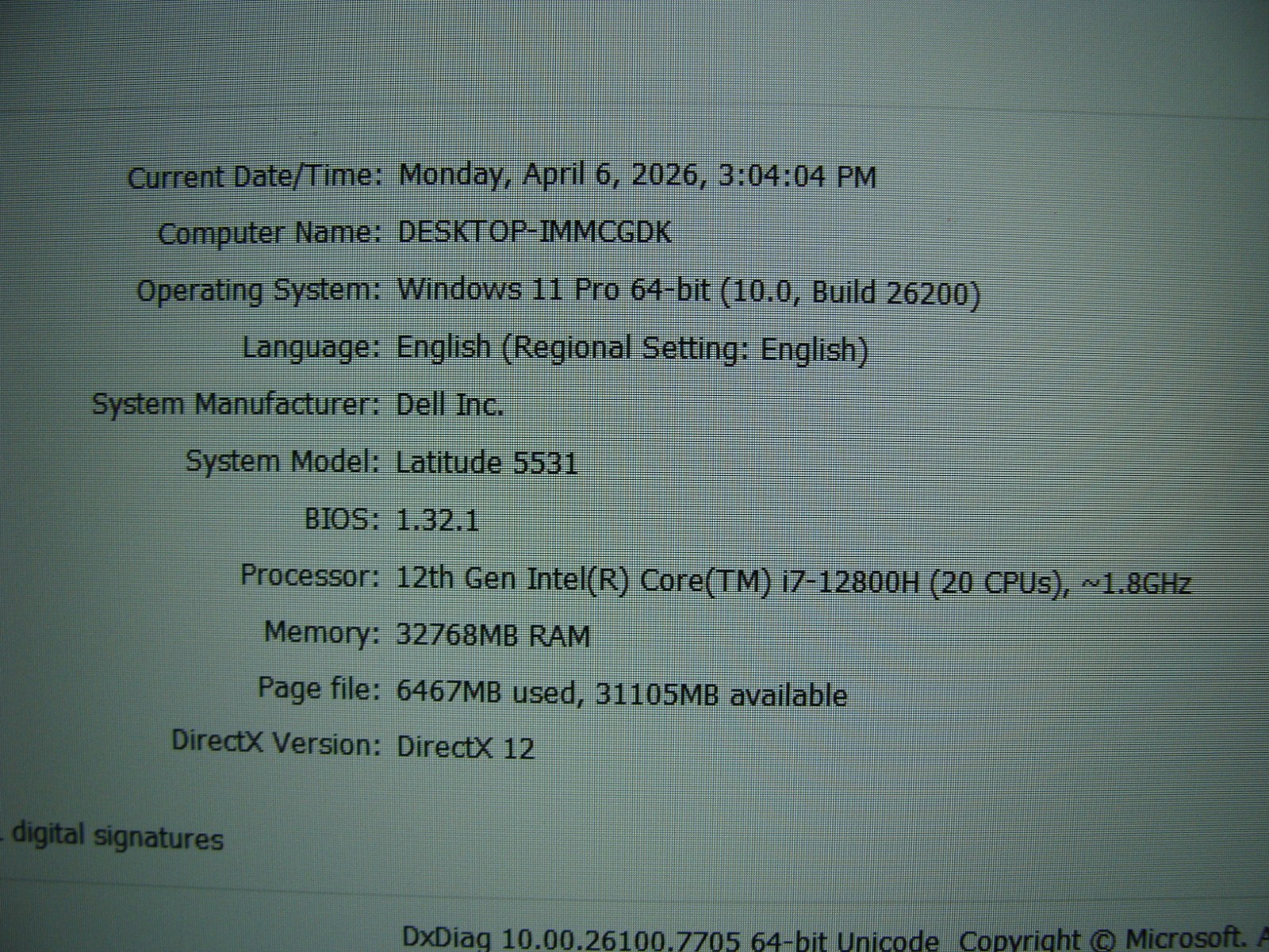 Dell Latitude 5531 15.6″ FHD TOUCH core i7-12800H 1.9GB 32GB 2TB SSD EXL Battery