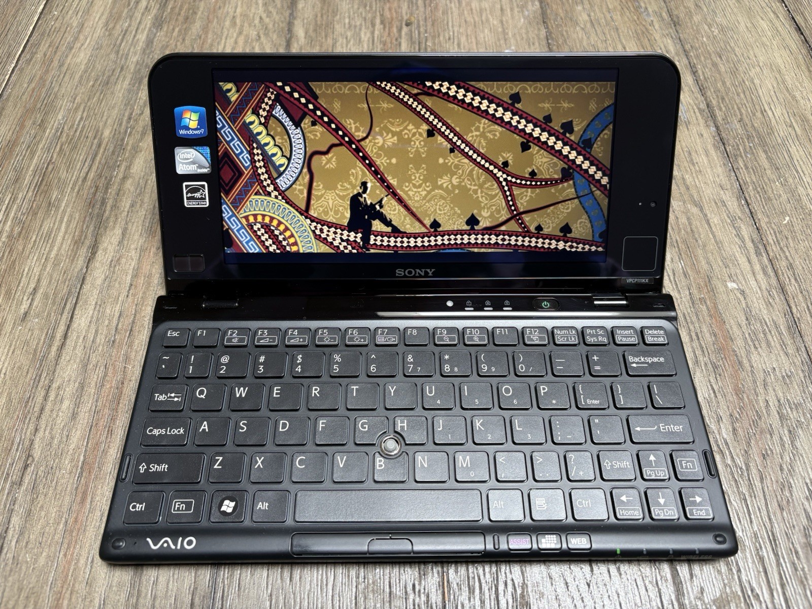 Sony Vaio P Series VPCP111KX Vintage Laptop Mini P11 Z530 2Gb Ram 64GB SSD Win7
