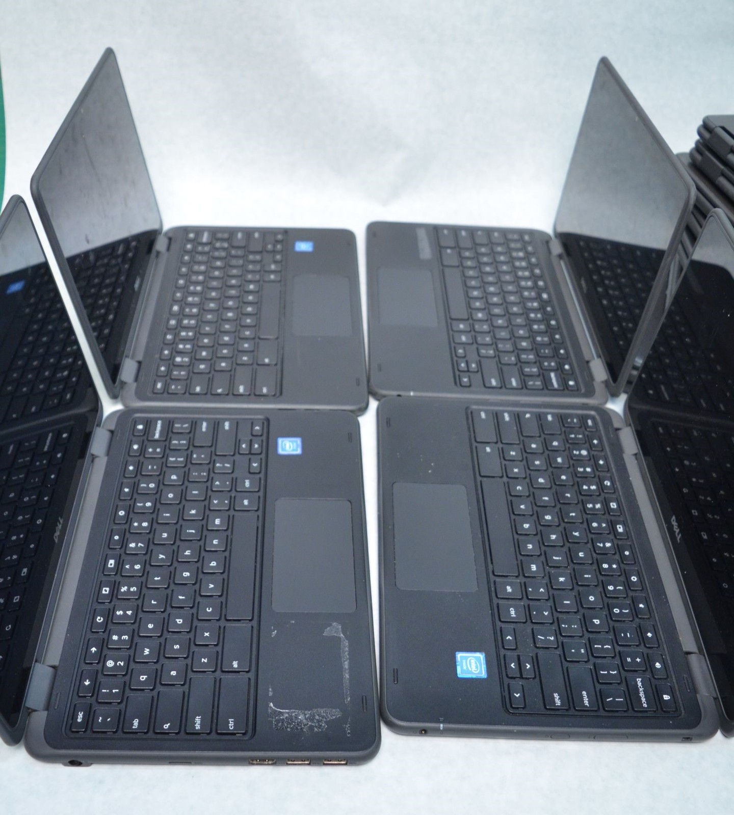 Lot 10 Dell Chromebook 11 3189 11.6″ Celeron N3060 2.48GHz 4GB-RAM 16GB-SSD