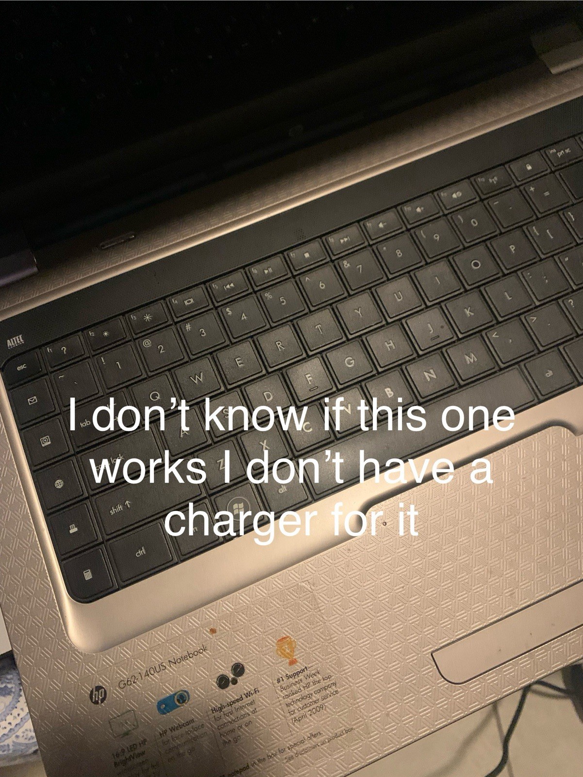 HP Chromebook 14-SMB & G62-140US 14in Laptops, Wi-Fi, Webcam, For Parts