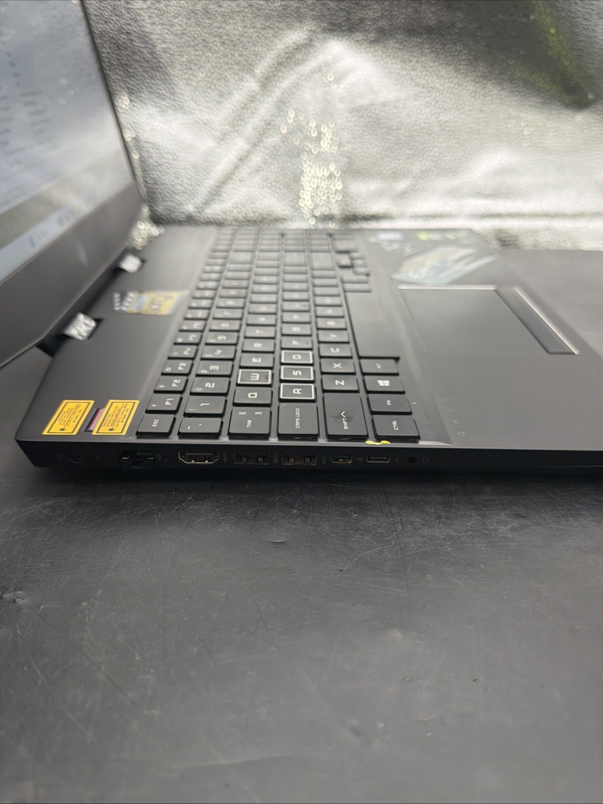 USED HP OMEN 15.6″ FHD (I7-9750H @2.60GHz, 512GB SSD, 32GB RAM, GTX 1660 Ti)