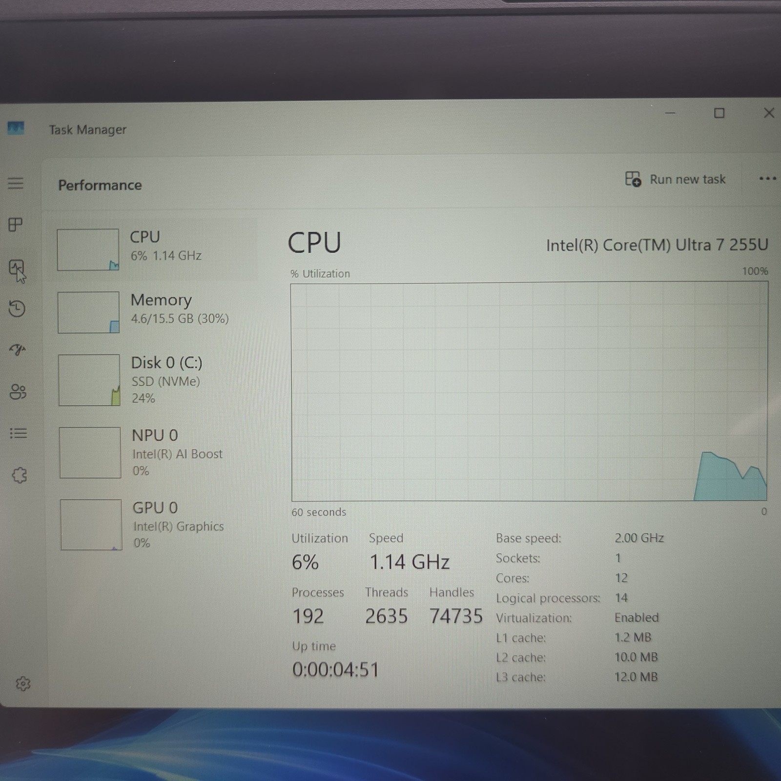 HP OmniBook 5 16-AF1017WM 16″ Intel Core Ultra 7 255U 2.0GHz 16GB RAM 1TB SSD