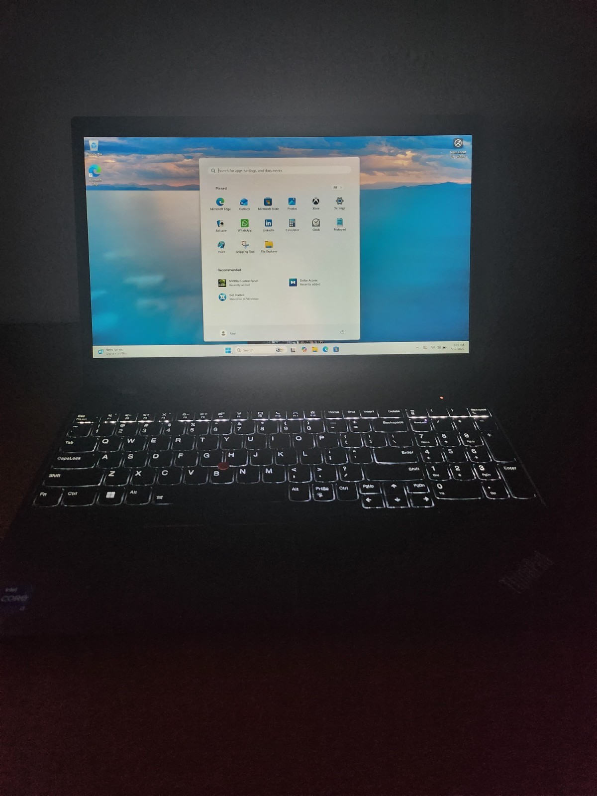 Lenovo Thinkpad P15v Gen 3 i7-12700H 512GB SSD 16GB DDR5 NVIDIA T600 W11P
