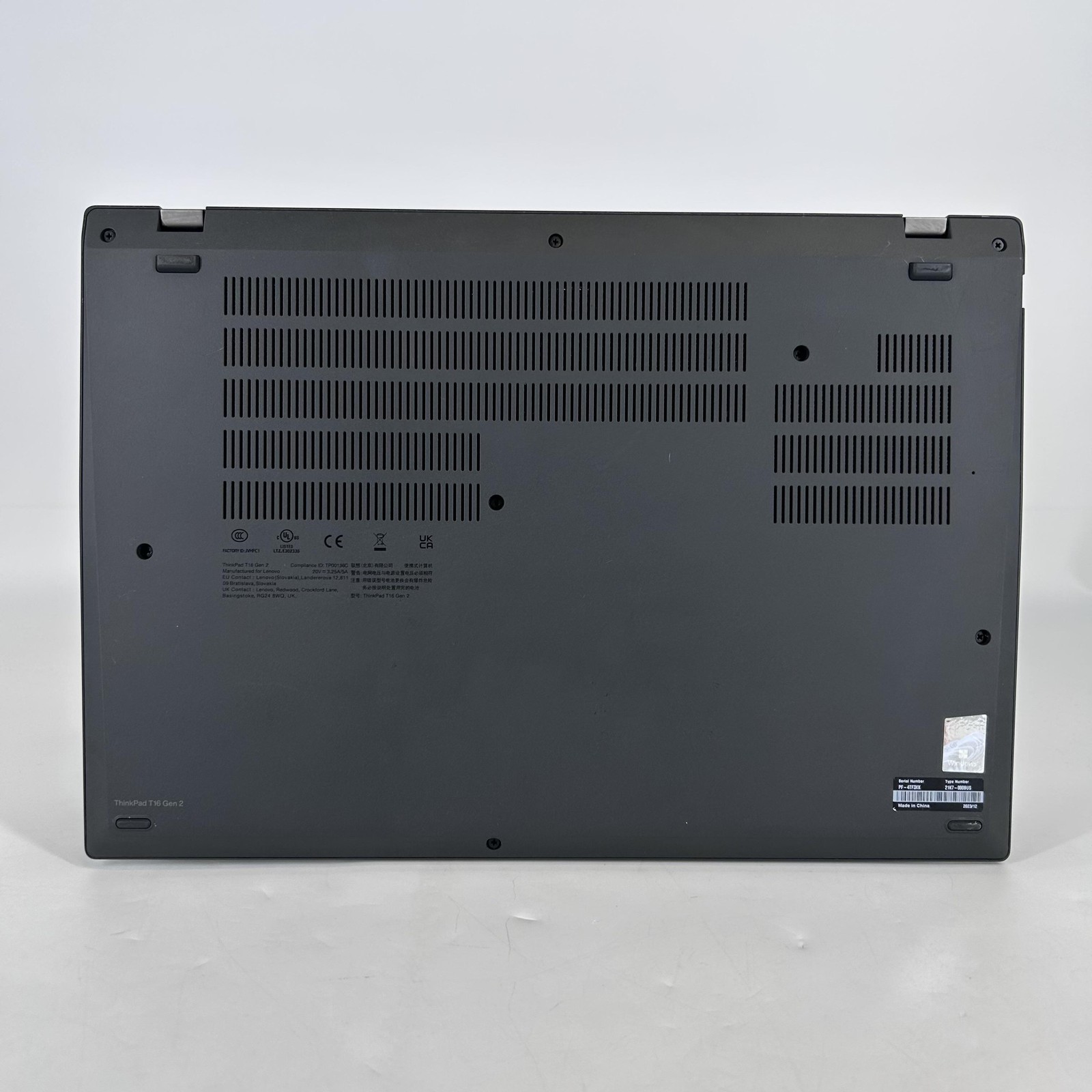 Lenovo ThinkPad T16 Gen 2 FHD+ TOUCH 3.3 GHz Ryzen 7 PRO 7840U 32GB 1TB SSD Good