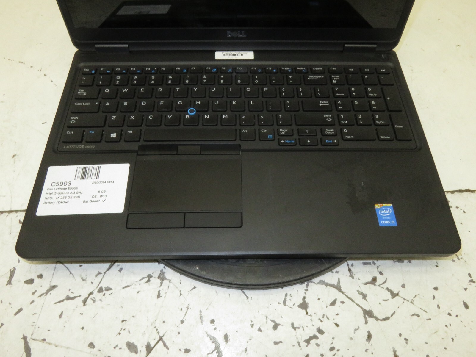Dell Latitude E5550 Laptop Intel Core i5-5300u 8GB Ram 256GB SSD Windows 10
