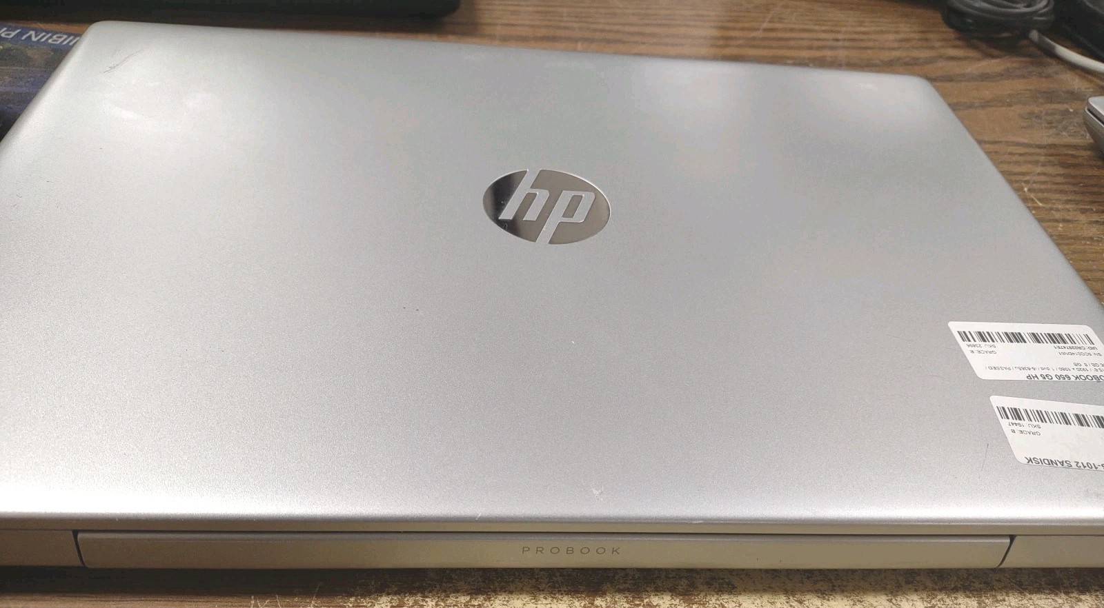 HP ProBook 650 G5 15.6″ W/ Intel i5-8365U @ 1.6GHz, 8GB, 256GB.