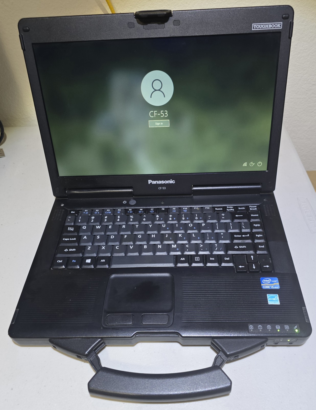 Panasonic Toughbook CF 53 Core i5 3340M 2.70GHz 4GB RAM 256GB SSD Win 10 Pro