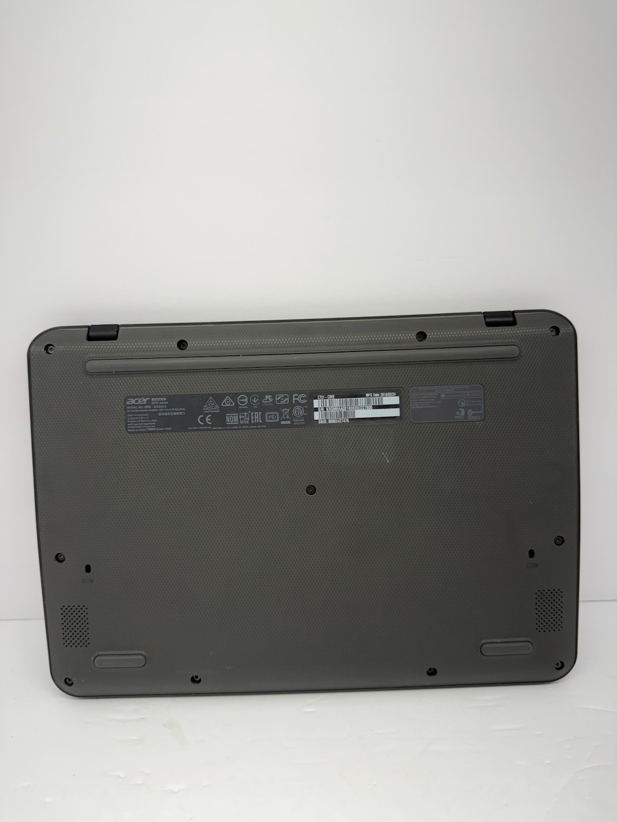 Acer C731 Series N16Q13 Chromebook – Tested – Comes with charger – works well