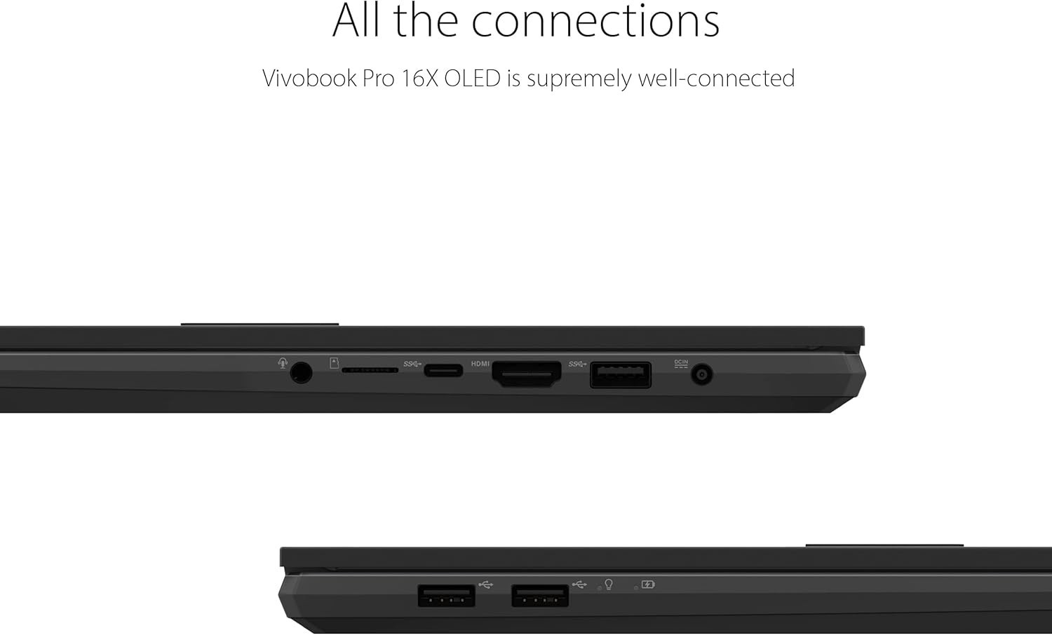 ASUS VivoBook Pro 16X OLED Slim Laptop 16″ 4K 16:10 GTX 3050 Ti New