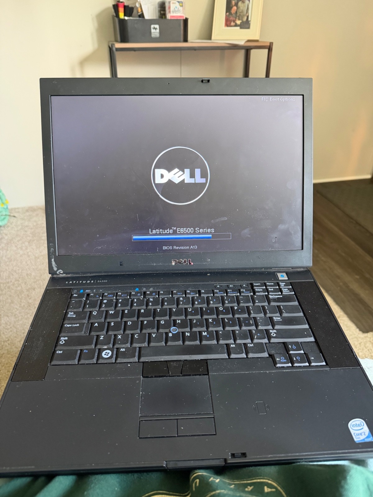 Black Dell Laptop – Latitude E6500 with charger