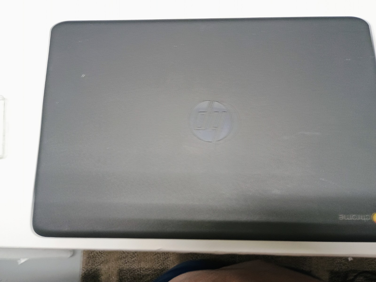 HP 14-db0023dx Chromebook Grey with charger 14 in screen tested and works!