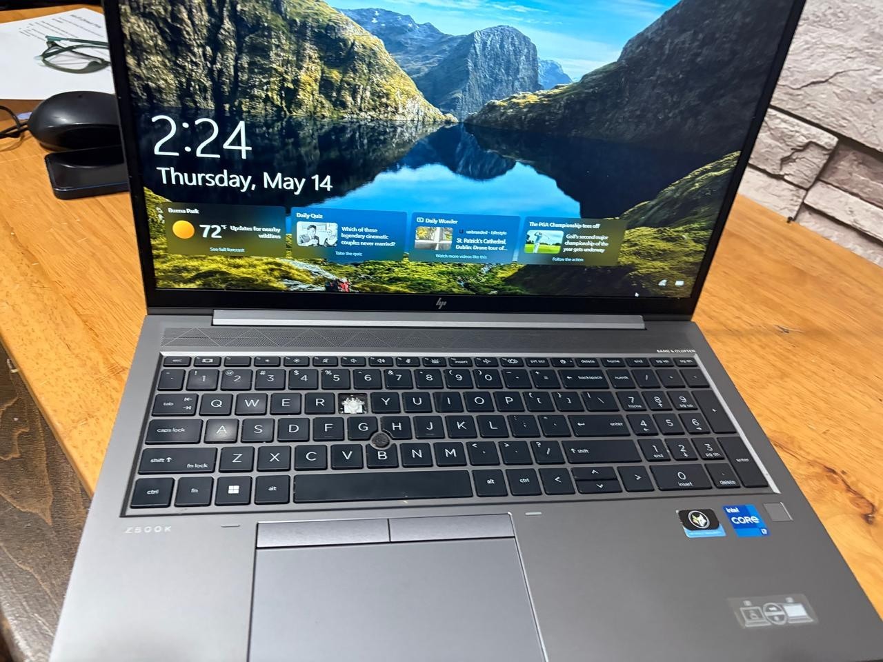 HP ZBook Firefly 15 G8 i7-1165G7 2.80GHz 8GB RAM 256GB SSd NViDIA T500 W 10PRO