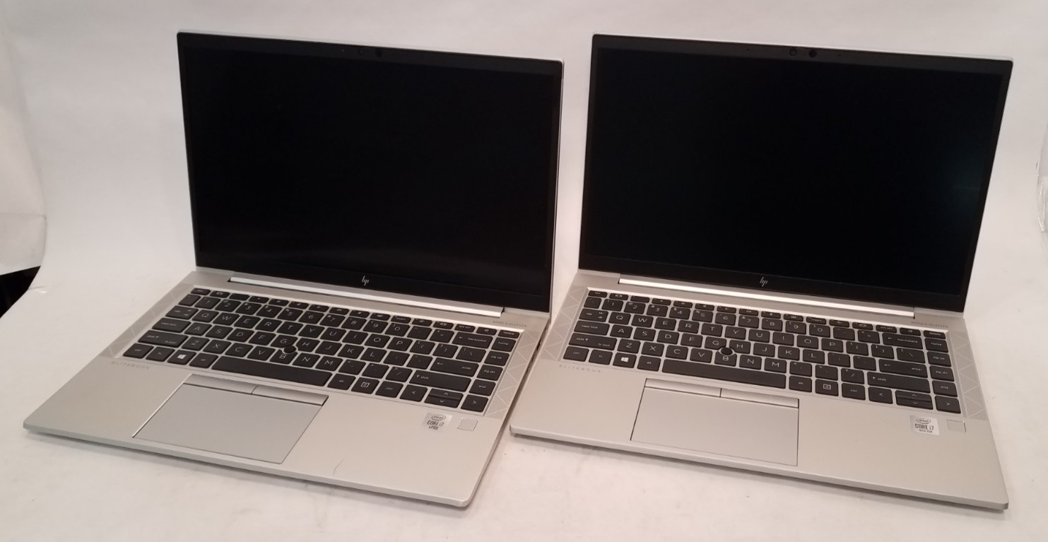 HP EliteBook 840 G7, 14-inch, i7 10th Gen CPU, 16GB RAM, 512GB NVMe, Lot of 4