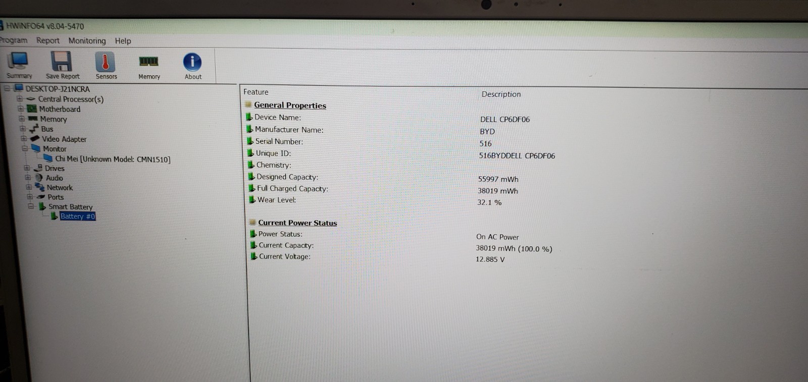 Dell Inspiron 7591 Laptop Intel Core i7-9th Gen 8GB RAM 256GB SSD W11H FHD