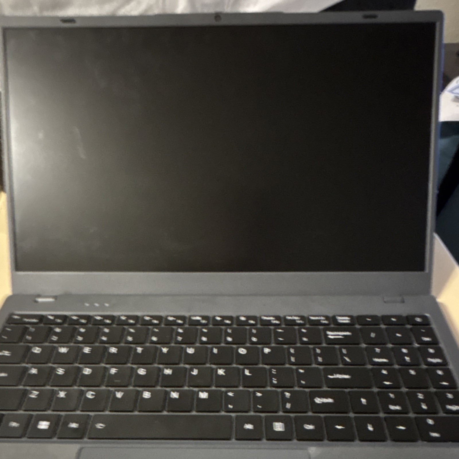 Gray Notebook Laptop PC Includes Charger, Power Adapter and Original Box