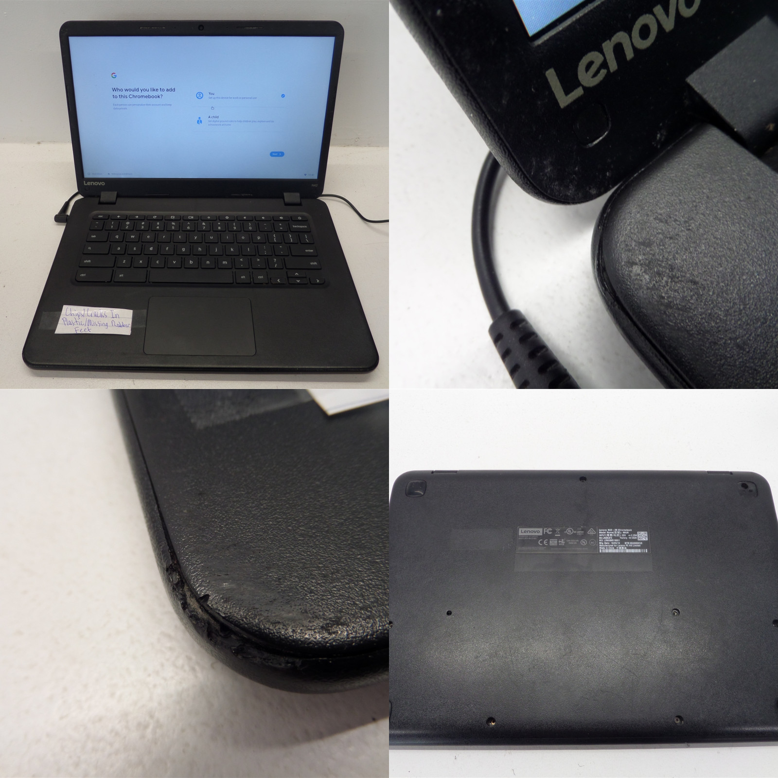 Lot Of 11 Lenovo N42-20 80US 14″ 80US0002US Chromebook 32GB SSD READ DESC
