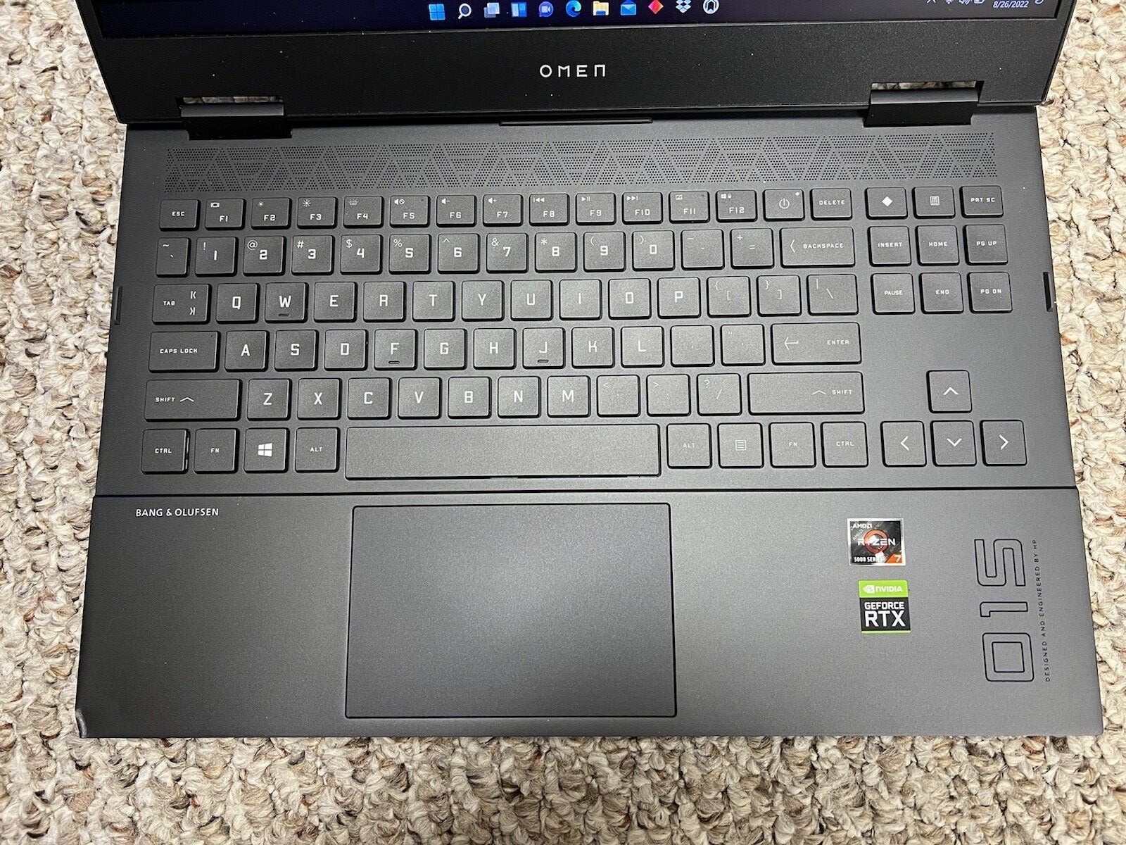 HP OMEN – 15.6” Gaming Laptop – AMD Ryzen 7 – 16GB Memory – GeForce 3060 – Win11