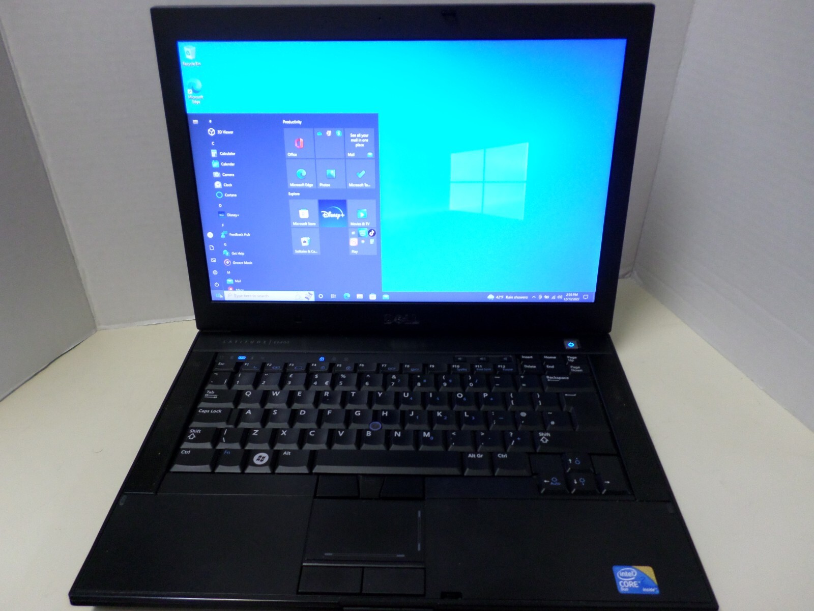 Dell Latitude E6400 Laptop 14″ Intel Core2Duo 2.8GHz 3GB RAM 160GB Windows 10