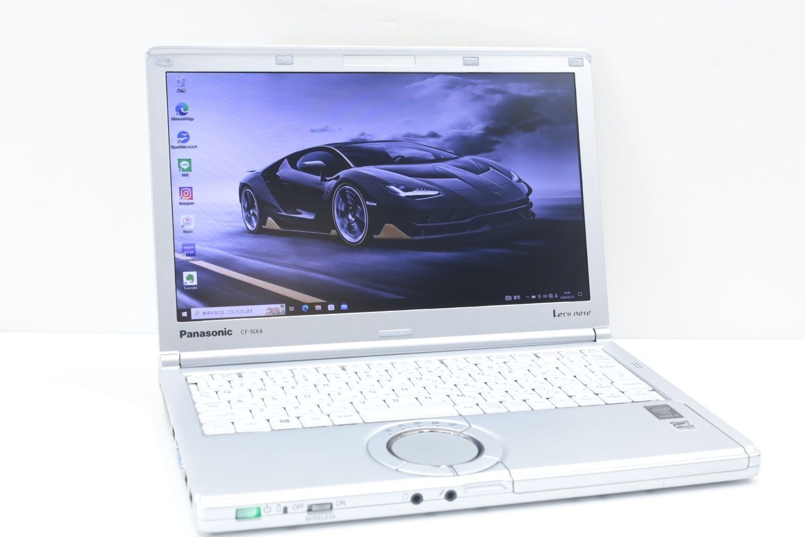 Panasonic Let’s note NX4 i3-5010u 8GB 250GB SSD Windows 10 Japan