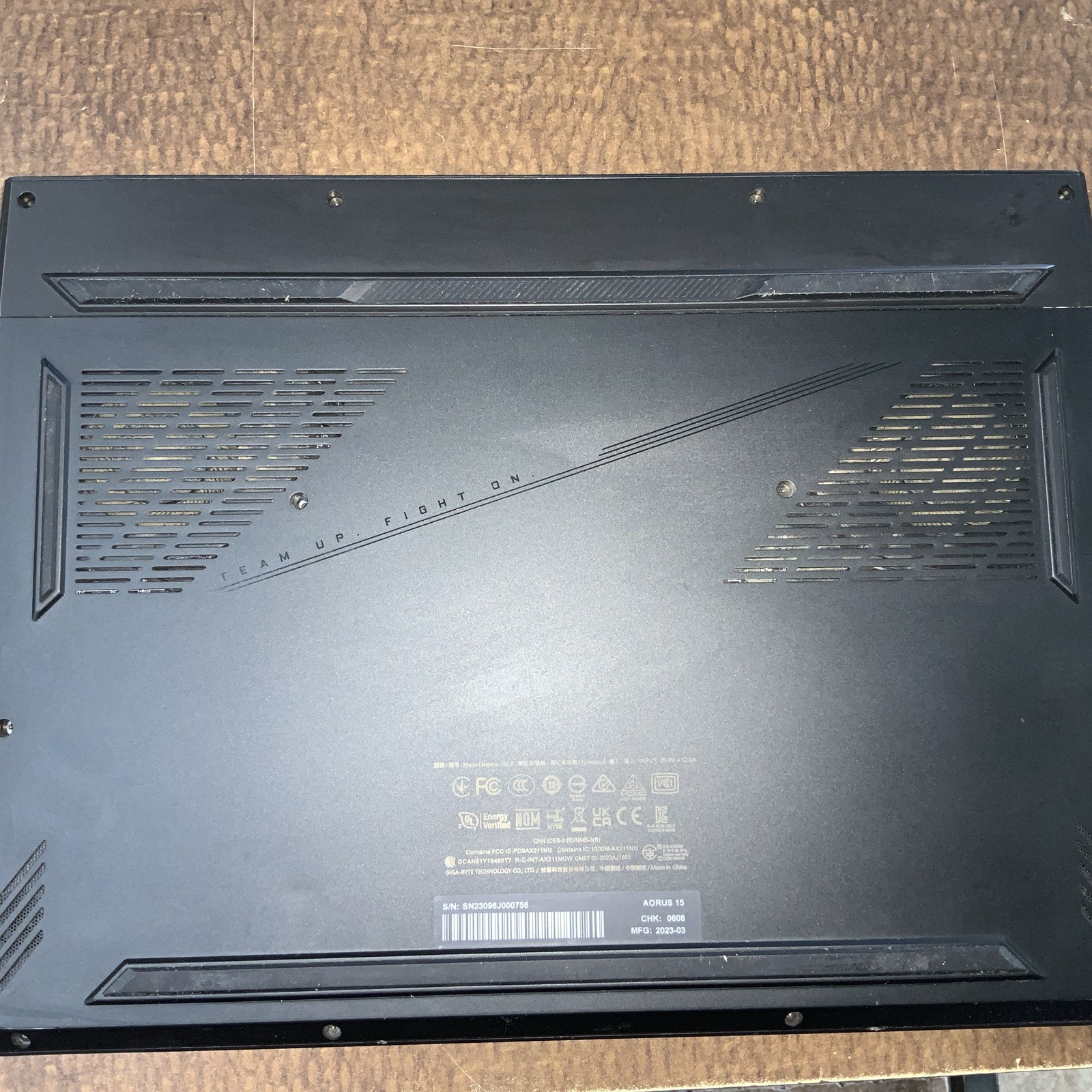Gigabyte Aorus 15 15.6″ Laptop – i5 13500H, 512GB SSD, 1.5TB. RTX