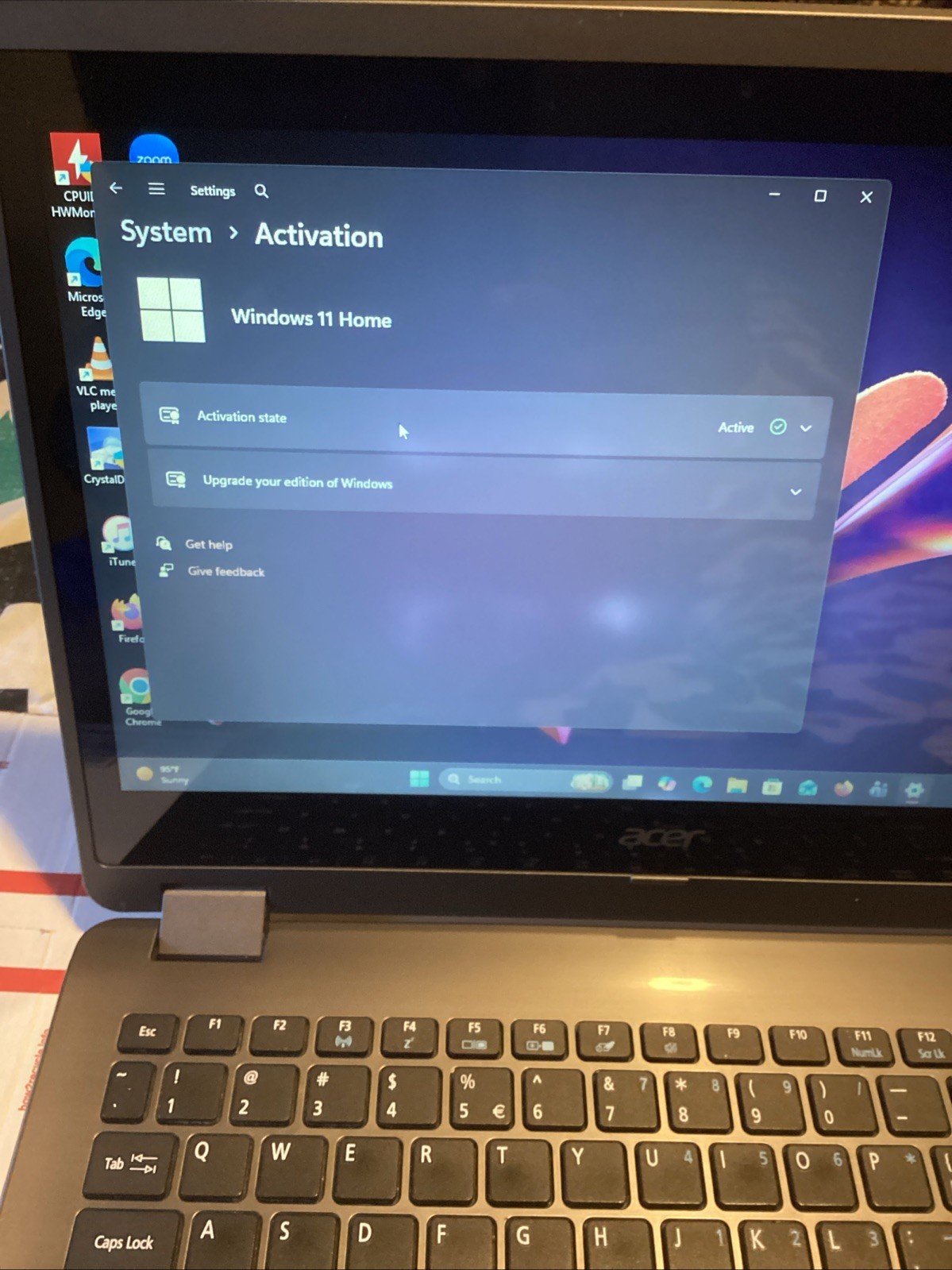 Acer Aspire R3-471T-5039 14″ Touch Laptop Intel Core i5-4210u 6gb Ram 120gb SSD