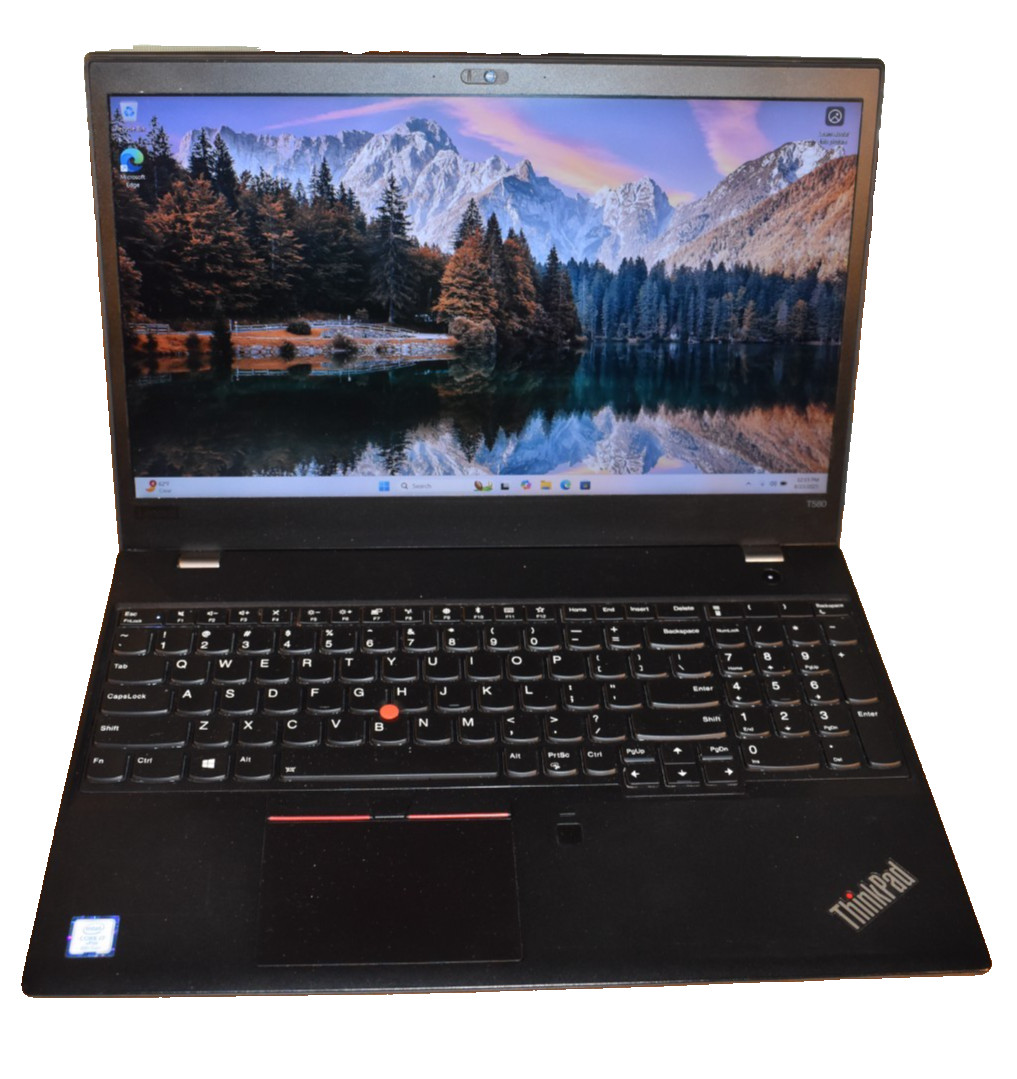 Lenovo ThinkPad T580 15.6″ Quad Core i7-8650U 16GB RAM 512GB SSD Windows 11 Pro