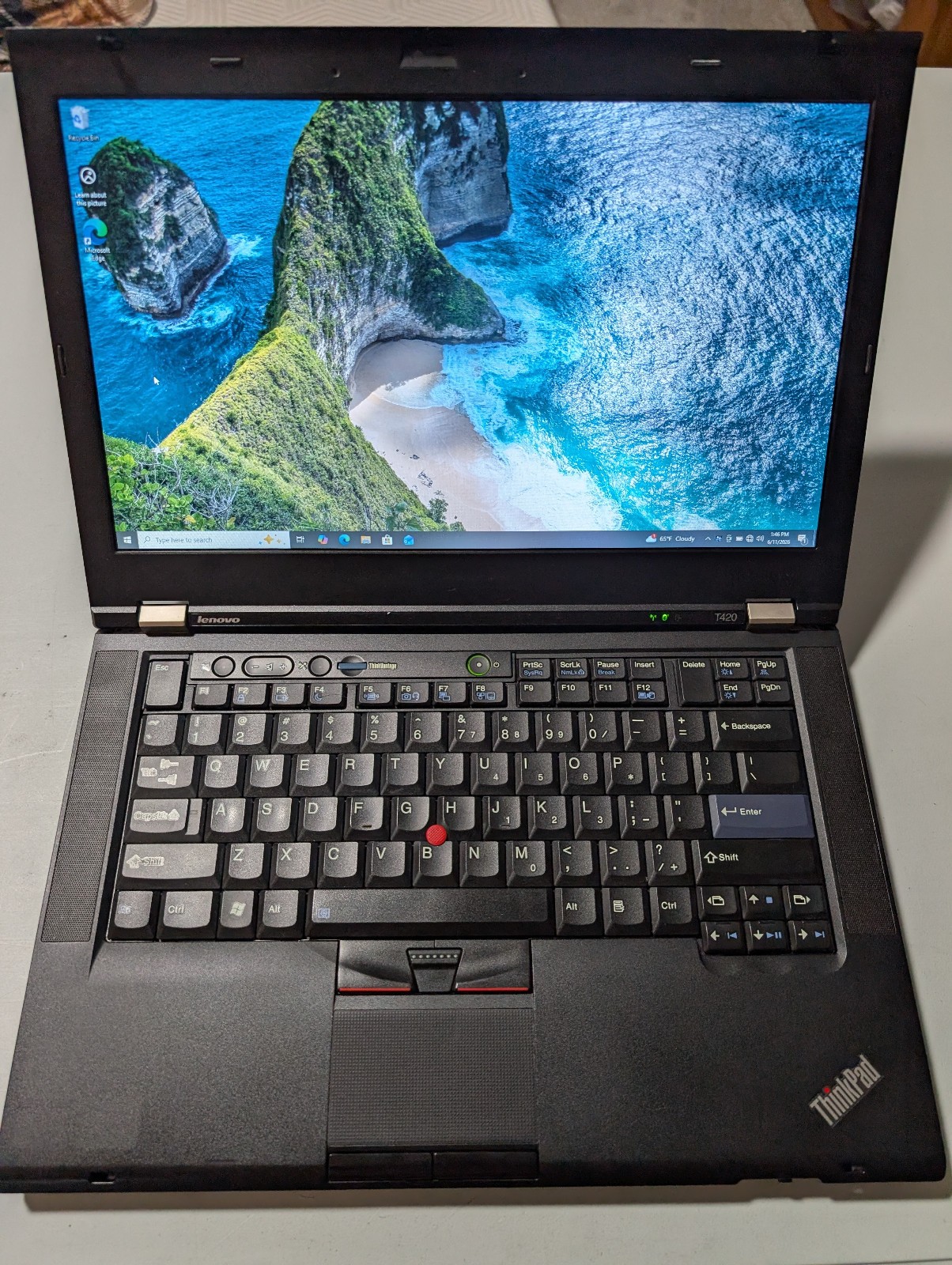 Lenovo ThinkPad T420 Quad Core i7 2720QM 8GB 240GB SSD Win 10 Pro 900p Display