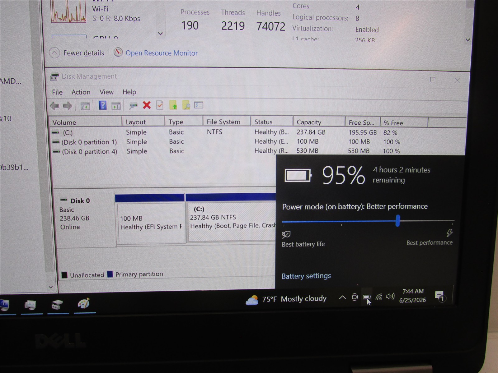 Dell Precision 3510 i7-6700HQ 2.6GHz 8GB RAM 256GB 15.6″ Windows 10 Pro SPOTS