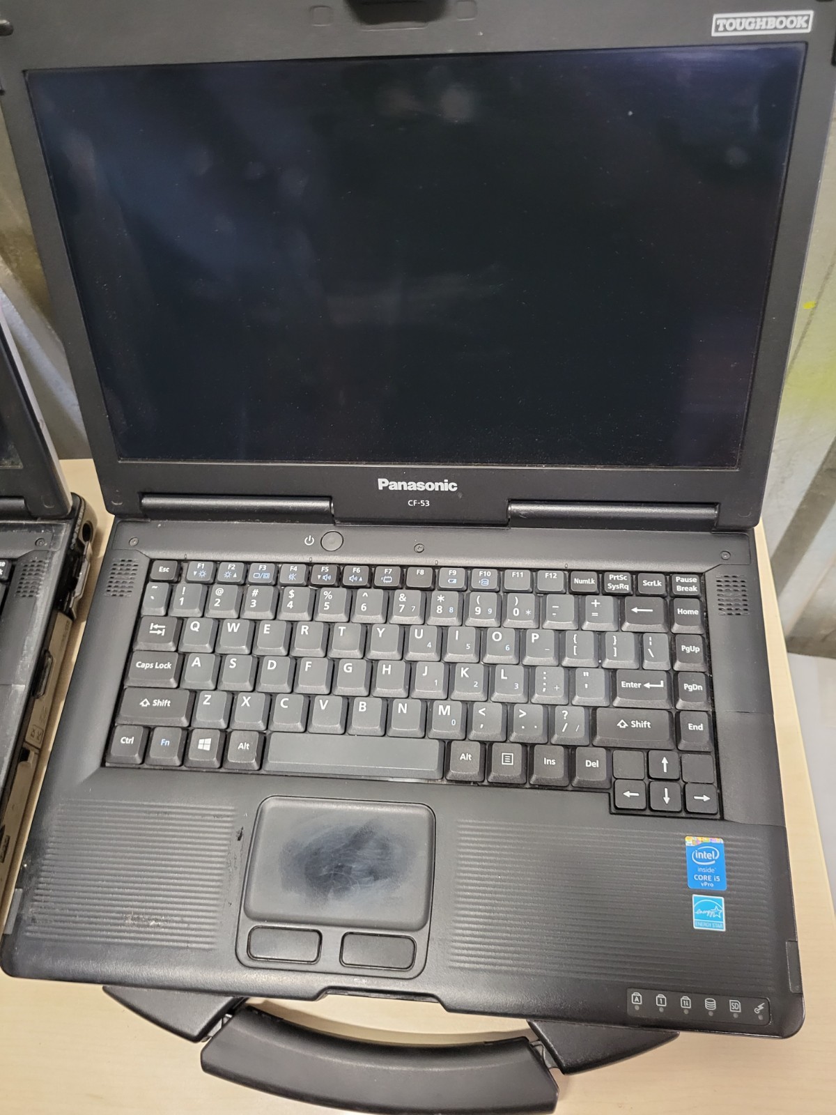 Lot of 3 Panasonic Toughbook CF-53 i5-4310U Laptops 4-8Gb Ram 160-750gb Hdd
