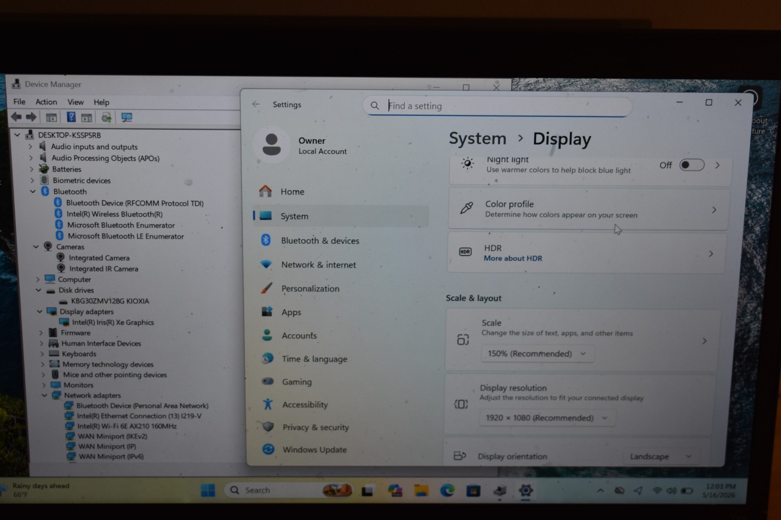 Lenovo T14s Gen 2i Laptop 14″ FHD Intel i5-1135G7 16GB RAM Win 11 Touchscreen