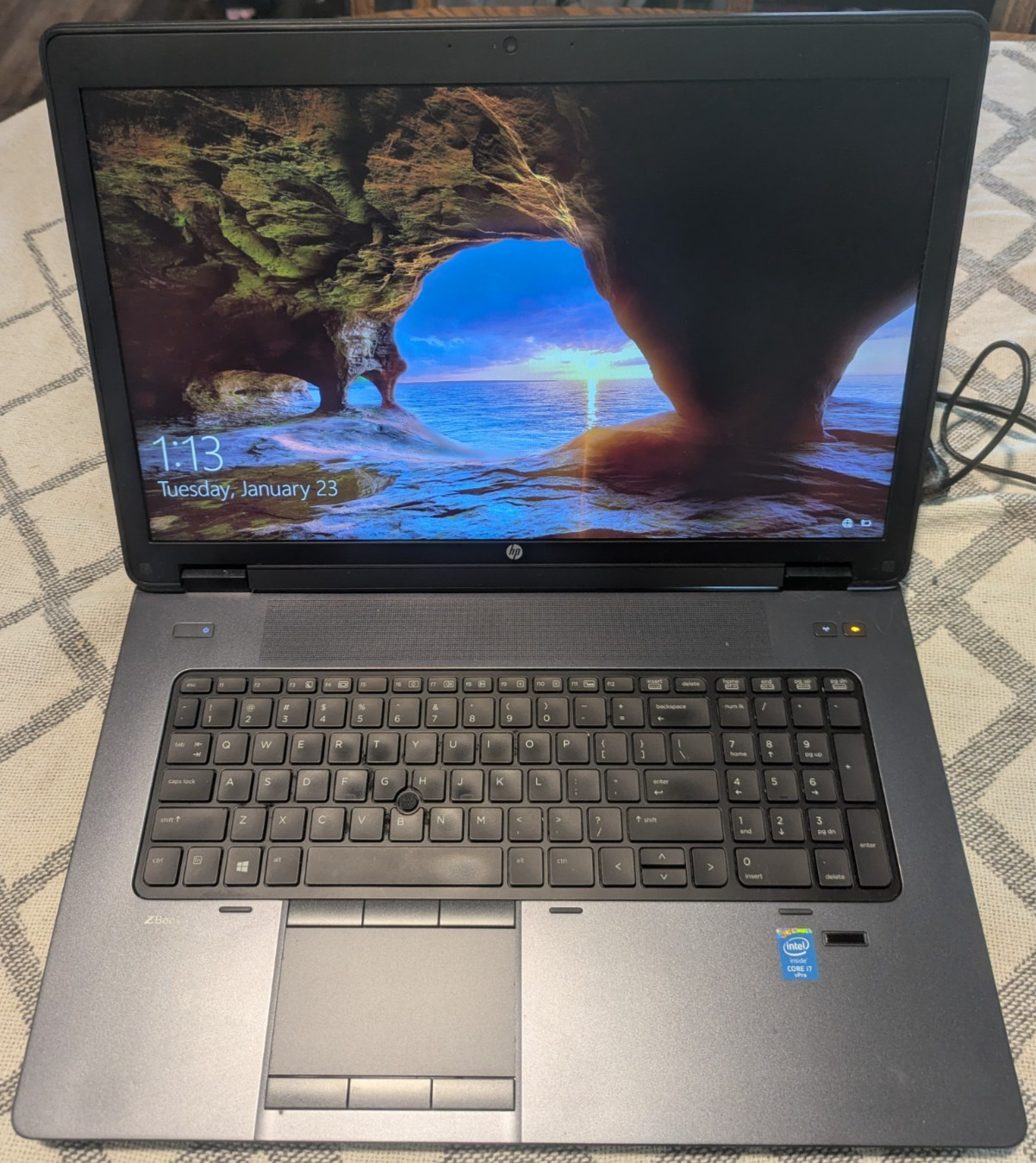 HP Zbook 17 G2, I7-4180mq, Nvidia Quadro K3100M, 32GB, 500GB SSD, 1TB HDD W11P