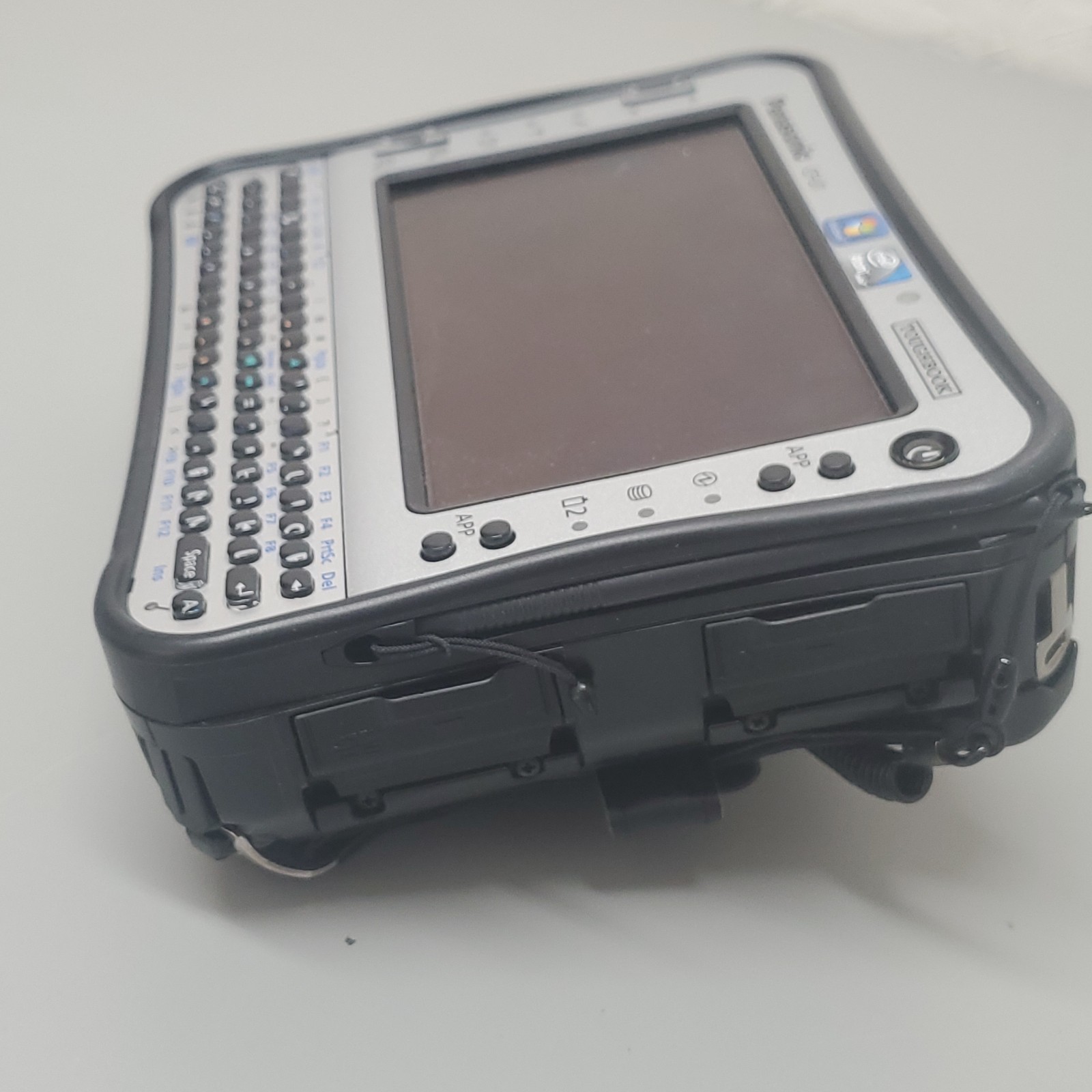 Panasonic CF-U1 Rugged Laptop Tablet Computer – Boots – No AC/OS – Atom Z530