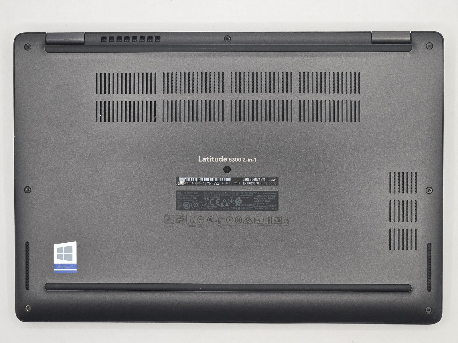 Dell Latitude 5300 2-in-1 13″ FHD Touch I5-8265U 256GB 16GB W11P Backlit