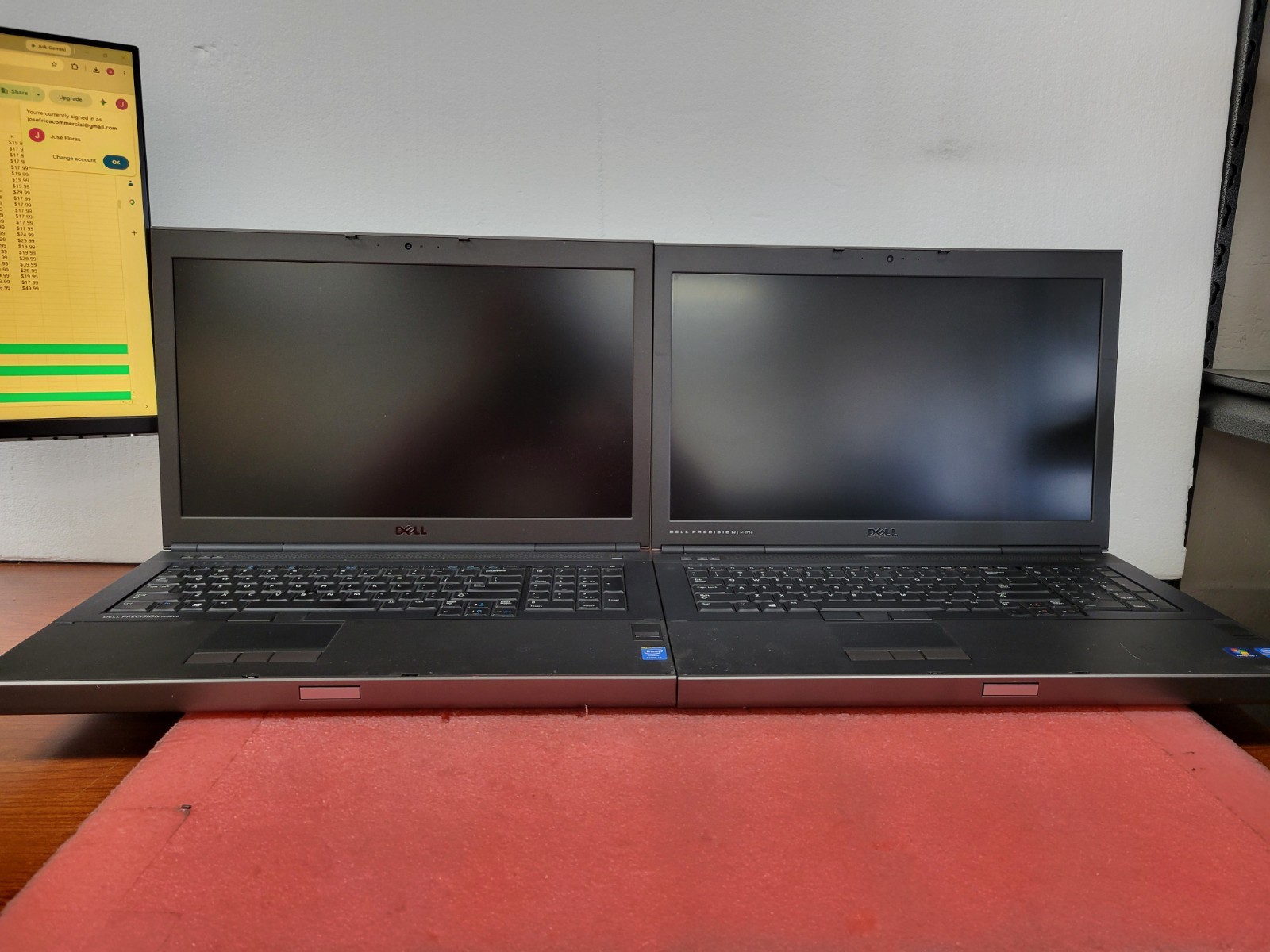 2x Dell Precision M6700/800 i7 Mixed 8GB *No HDD/OS/Batt/Cover/READ | LP534DS
