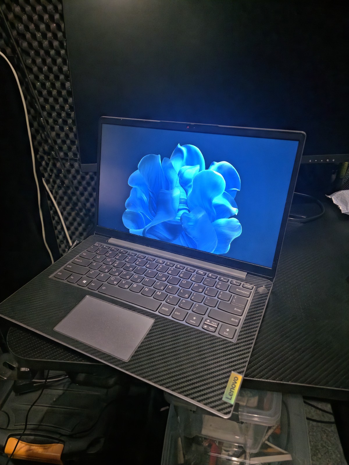 Lenovo IdeaPad 3 14″ Ryzen 3 Laptop | Carbon Fiber Wrap | Case & Charger Include