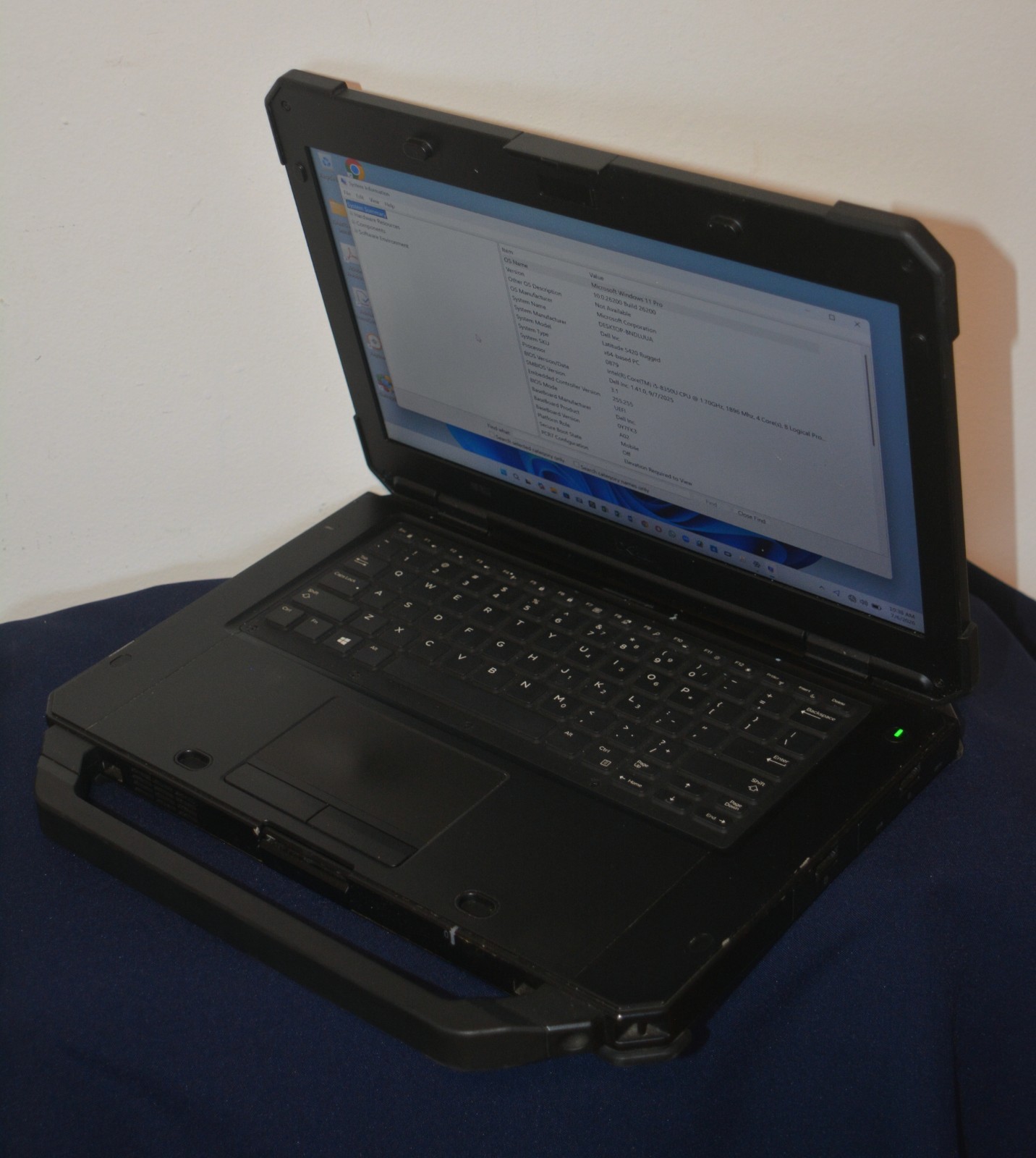 Dell Latitude 5420 Rugged 14″ FullHD i5-8350U 20GB RAM 512GB SSD Win11Pro